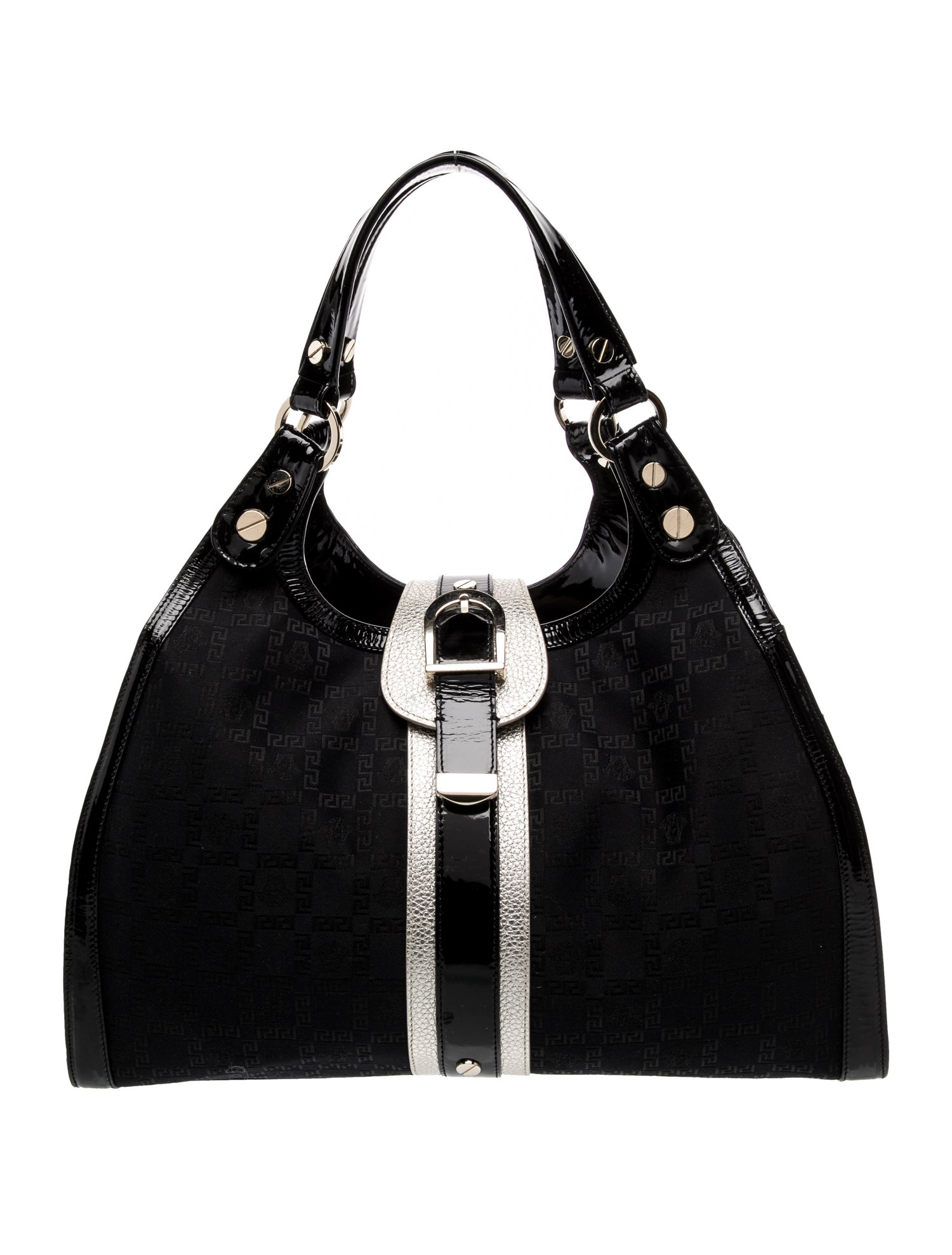 Versace Greca Hobo