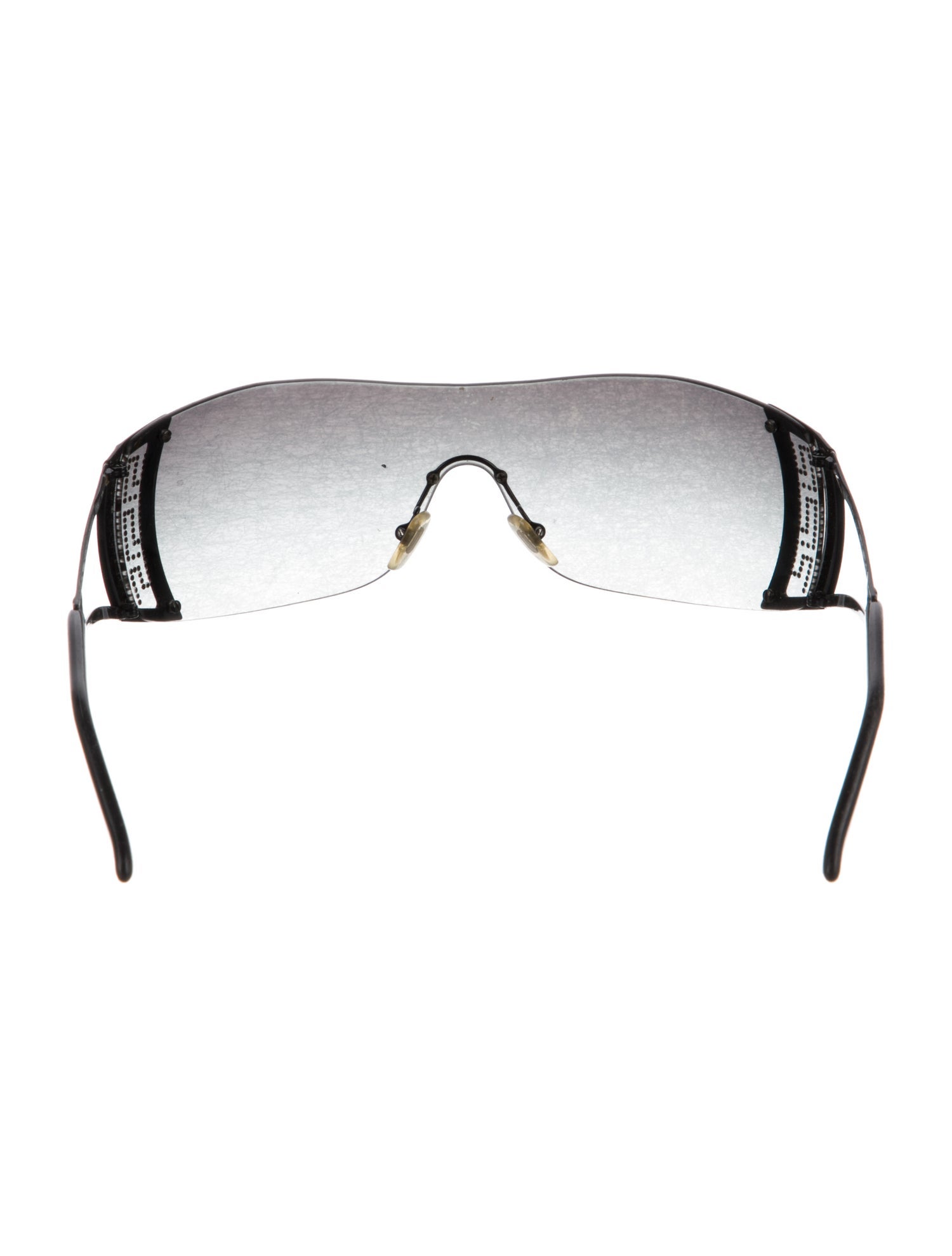 Versace Oversize Gradient Sunglasses