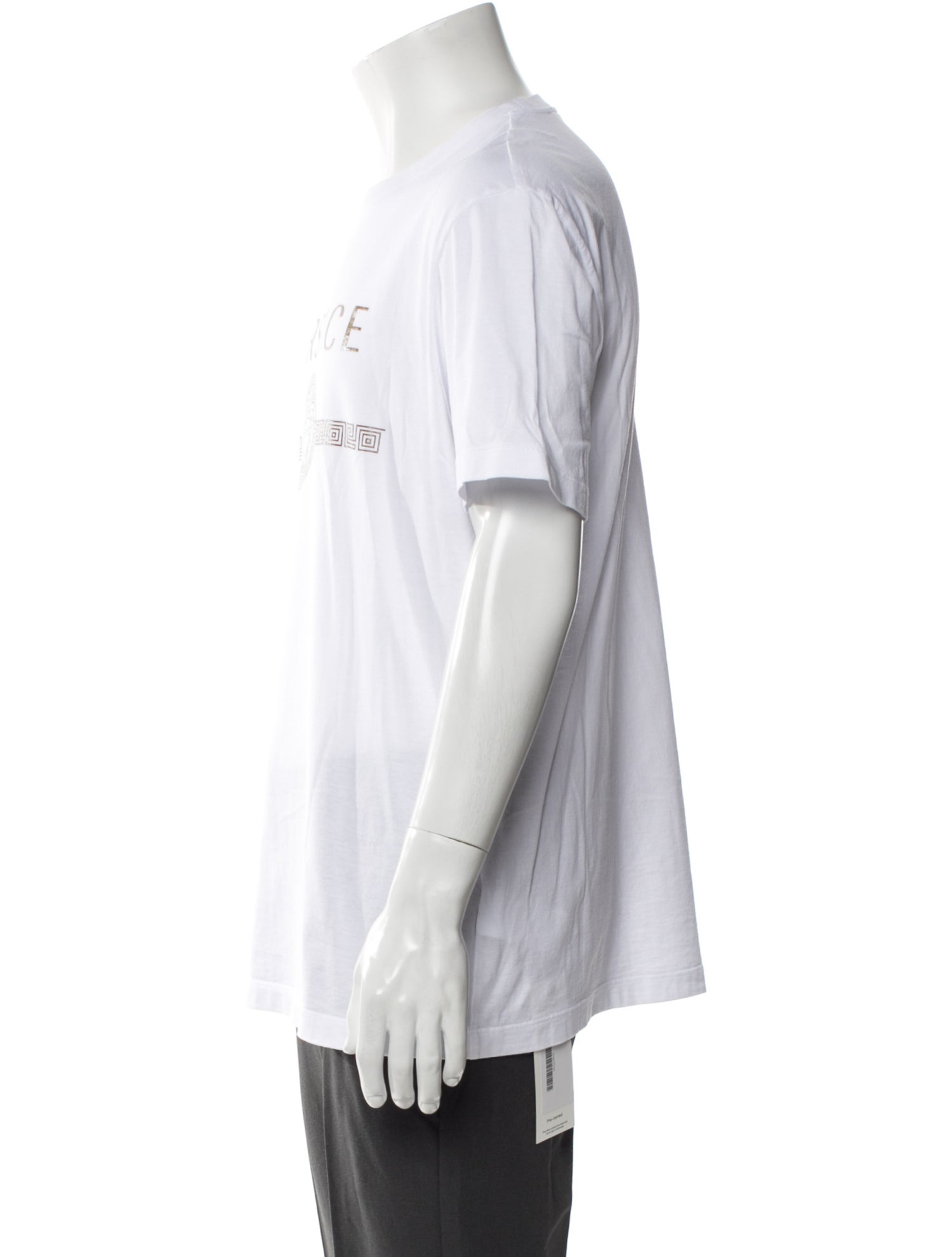 Versace Graphic Print Crew Neck T-Shirt