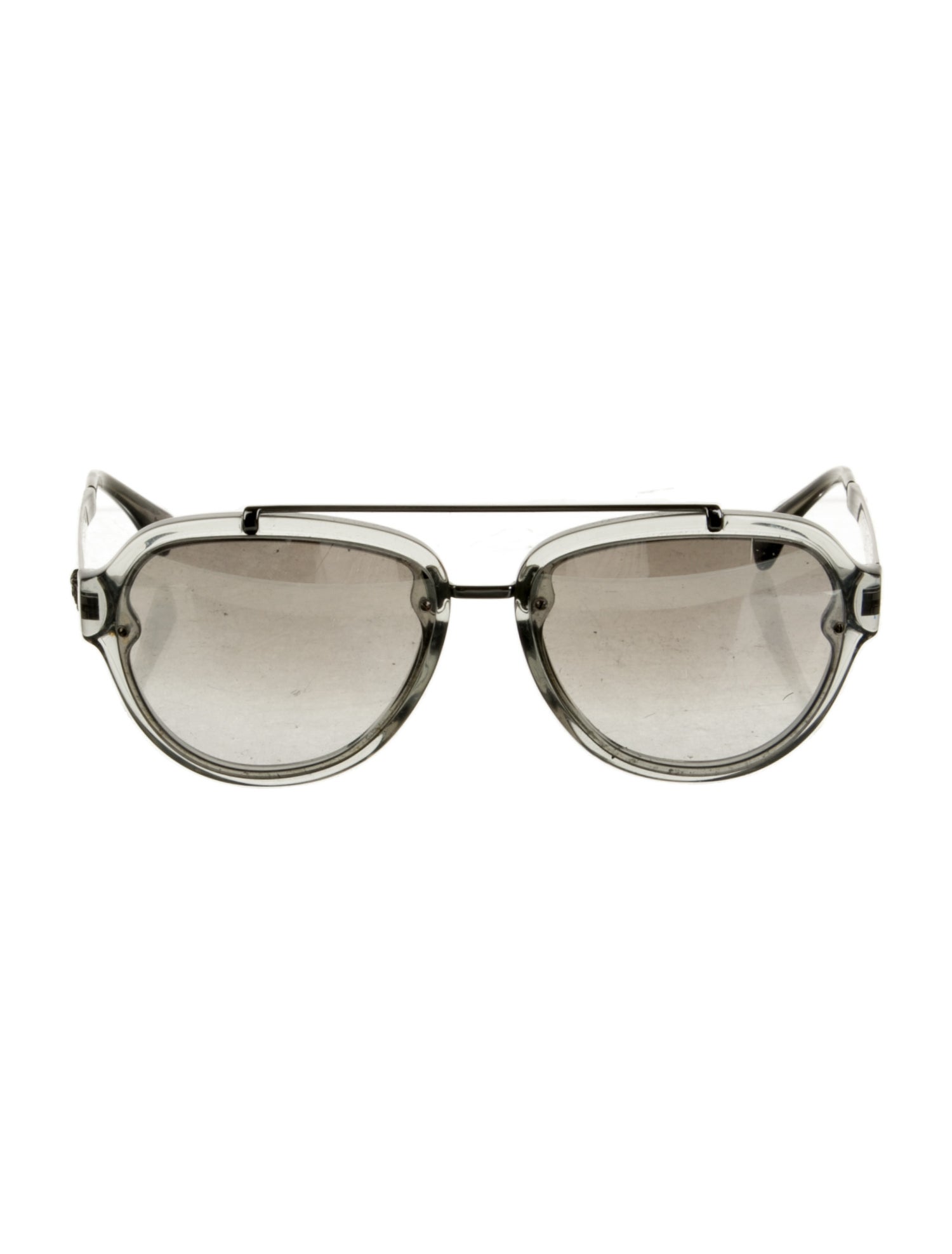 Versace Aviator Tinted Sunglasses