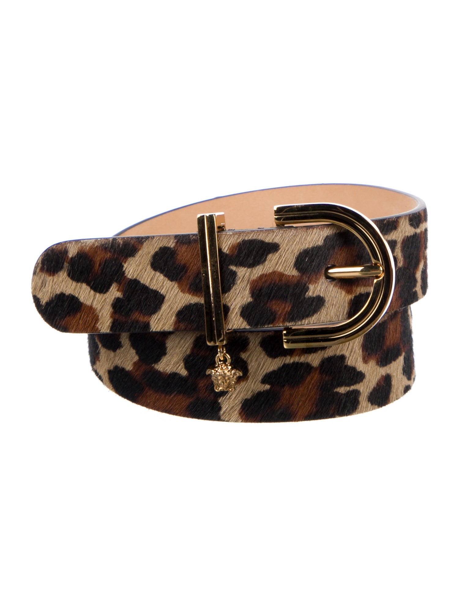 Versace Ponyhair Belt