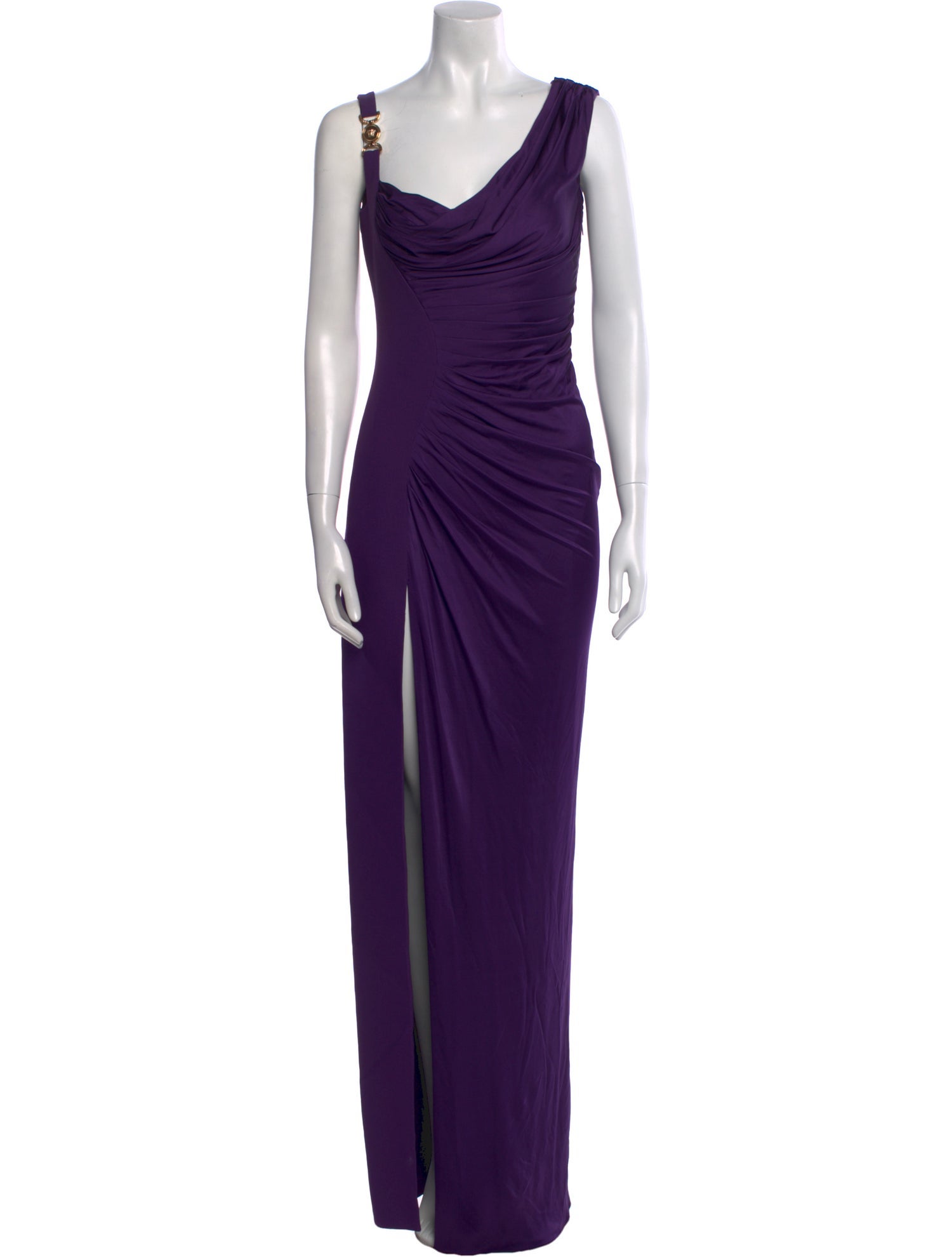 Versace Cowl Neck Long Dress