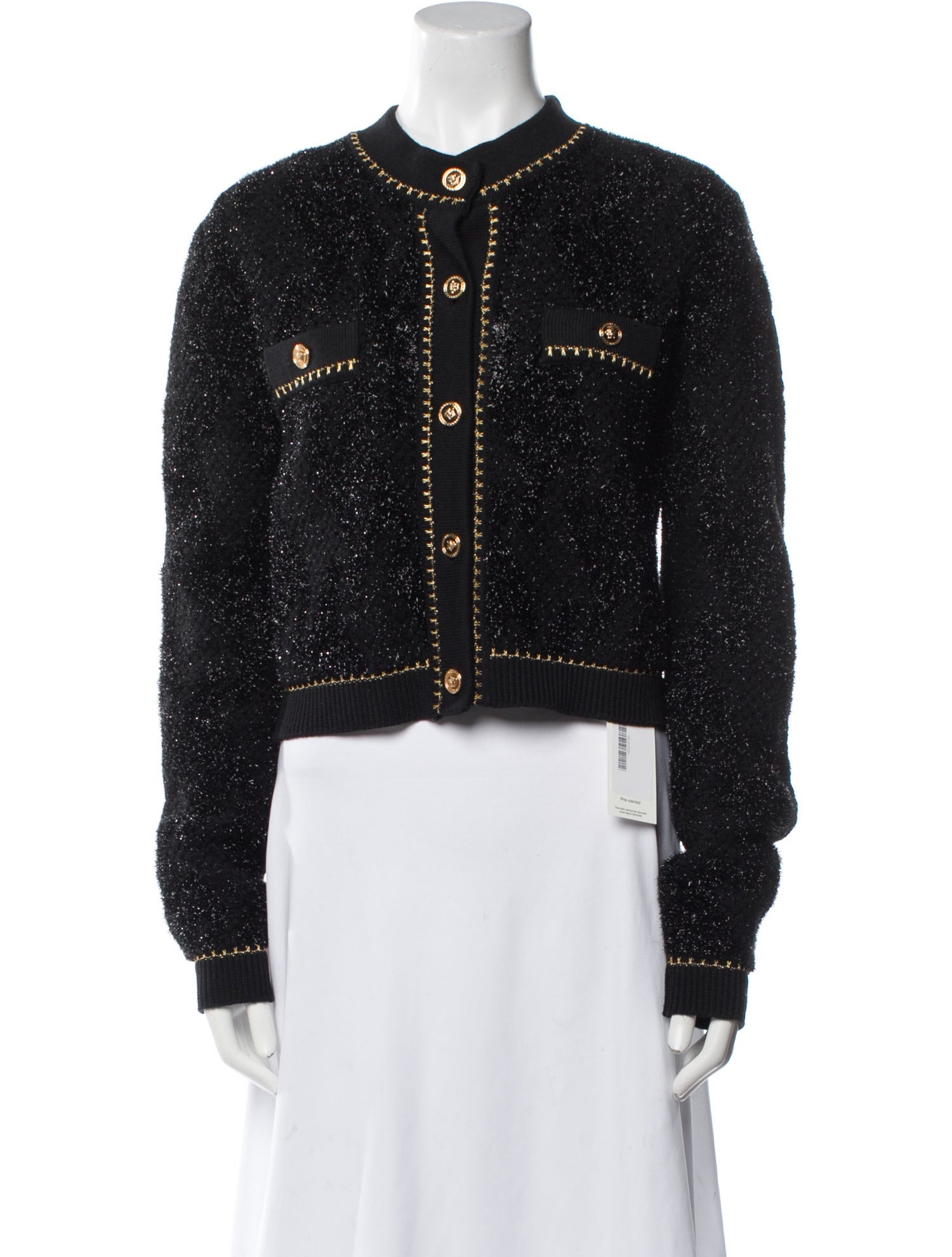 Versace Wool Crew Neck Sweater