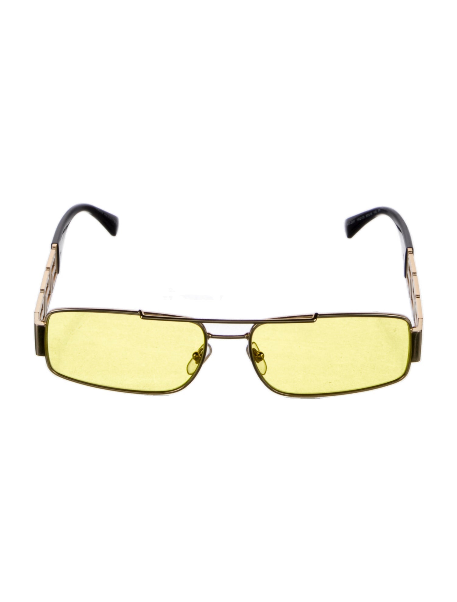 Versace Grecca Pattern Square Sunglasses