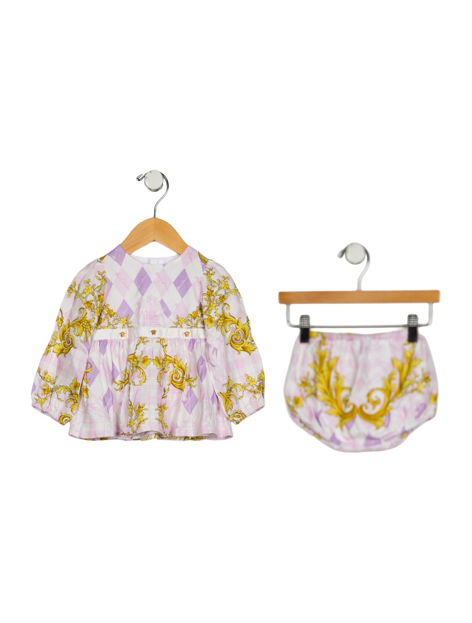 Versace Infant Girl's Print Two-Piece Set