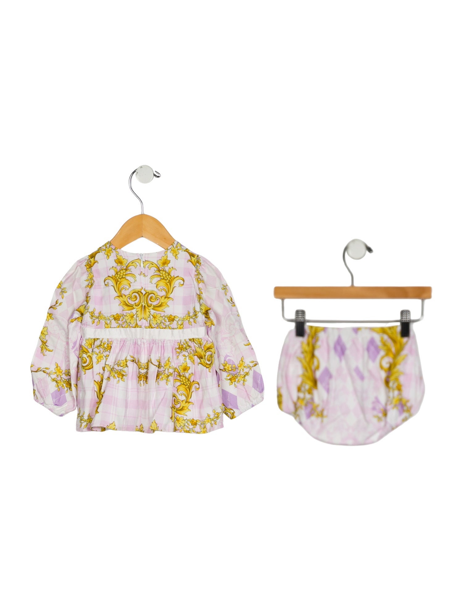 Versace Infant Girl's Print Two-Piece Set