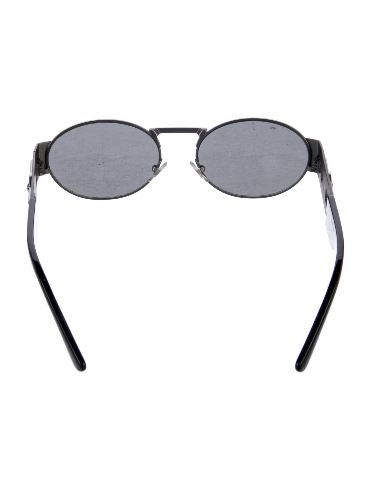 Versace Medusa Insignia Round Sunglasses