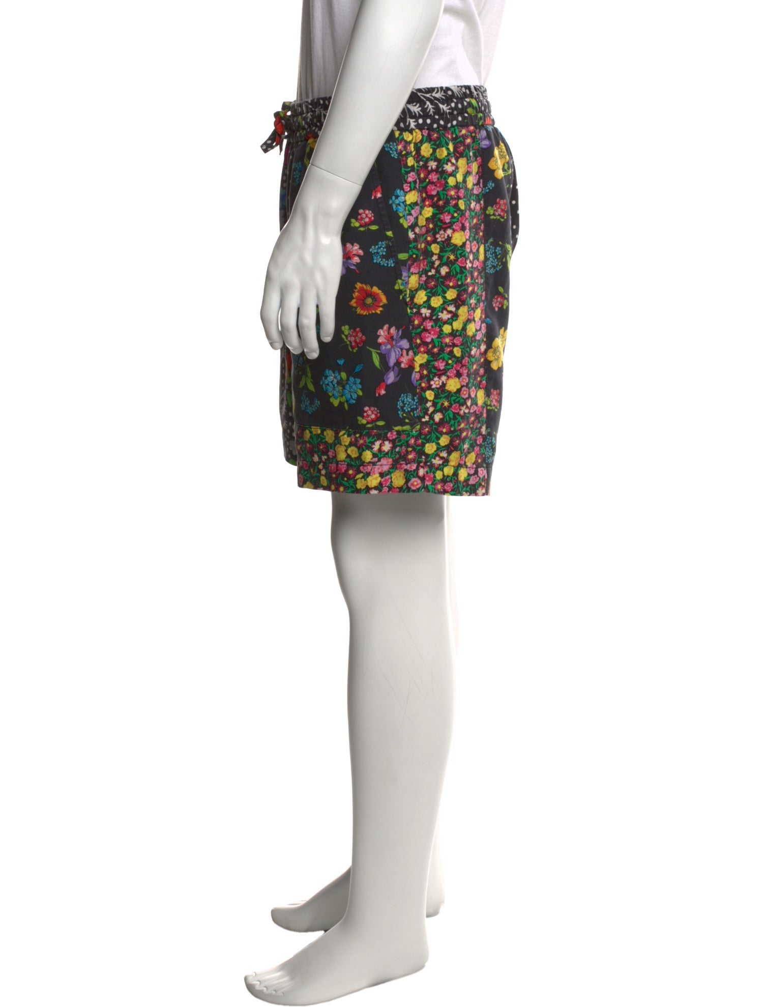 Versace Silk Jogger Shorts