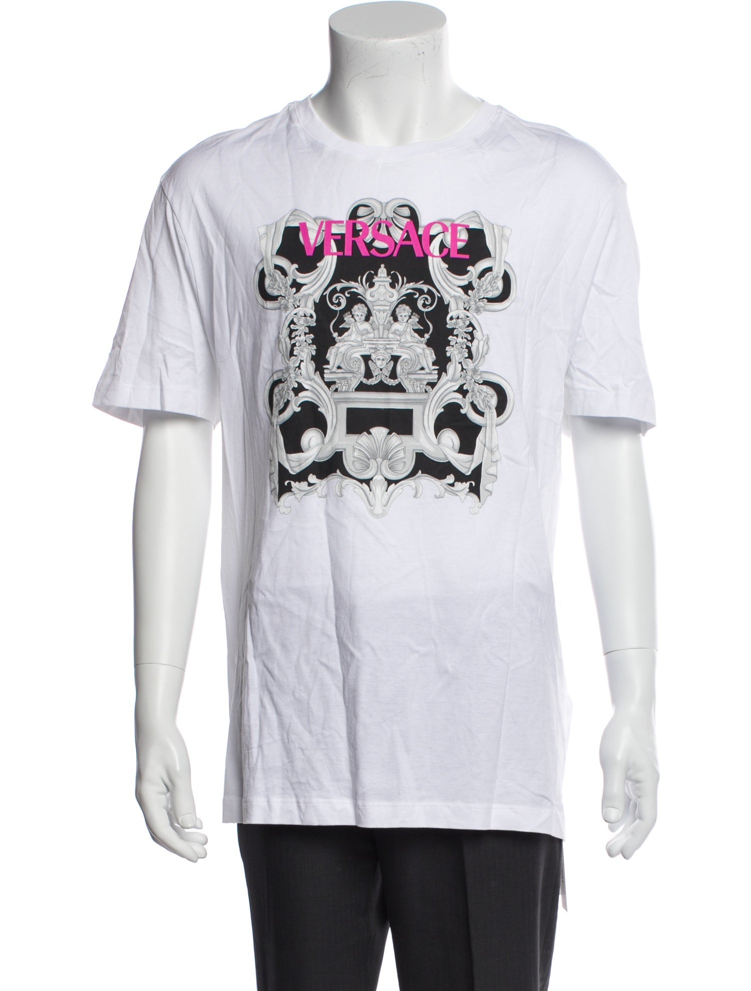 Versace Medusa Insignia Crew Neck T-Shirt