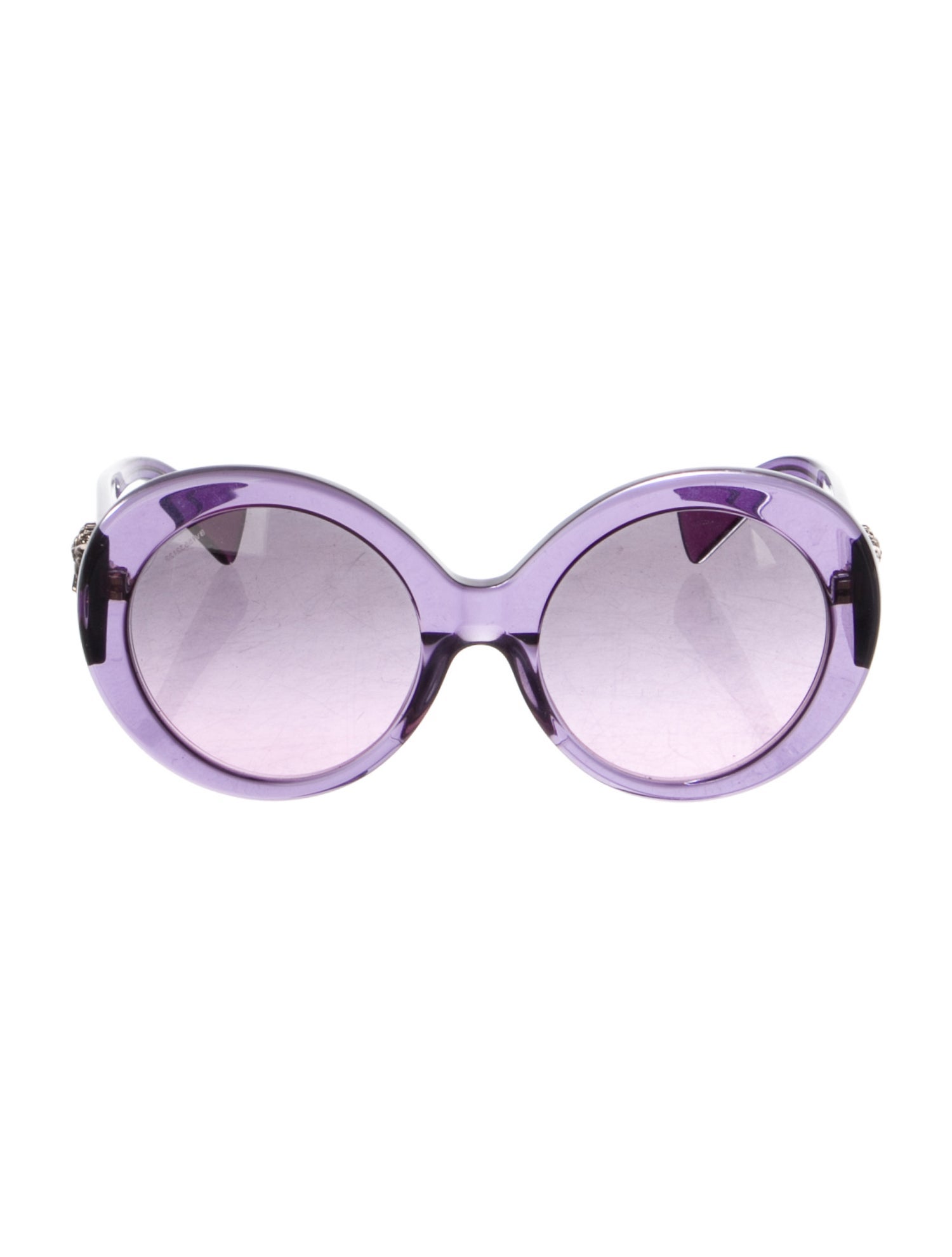 Versace Oversize Gradient Sunglasses