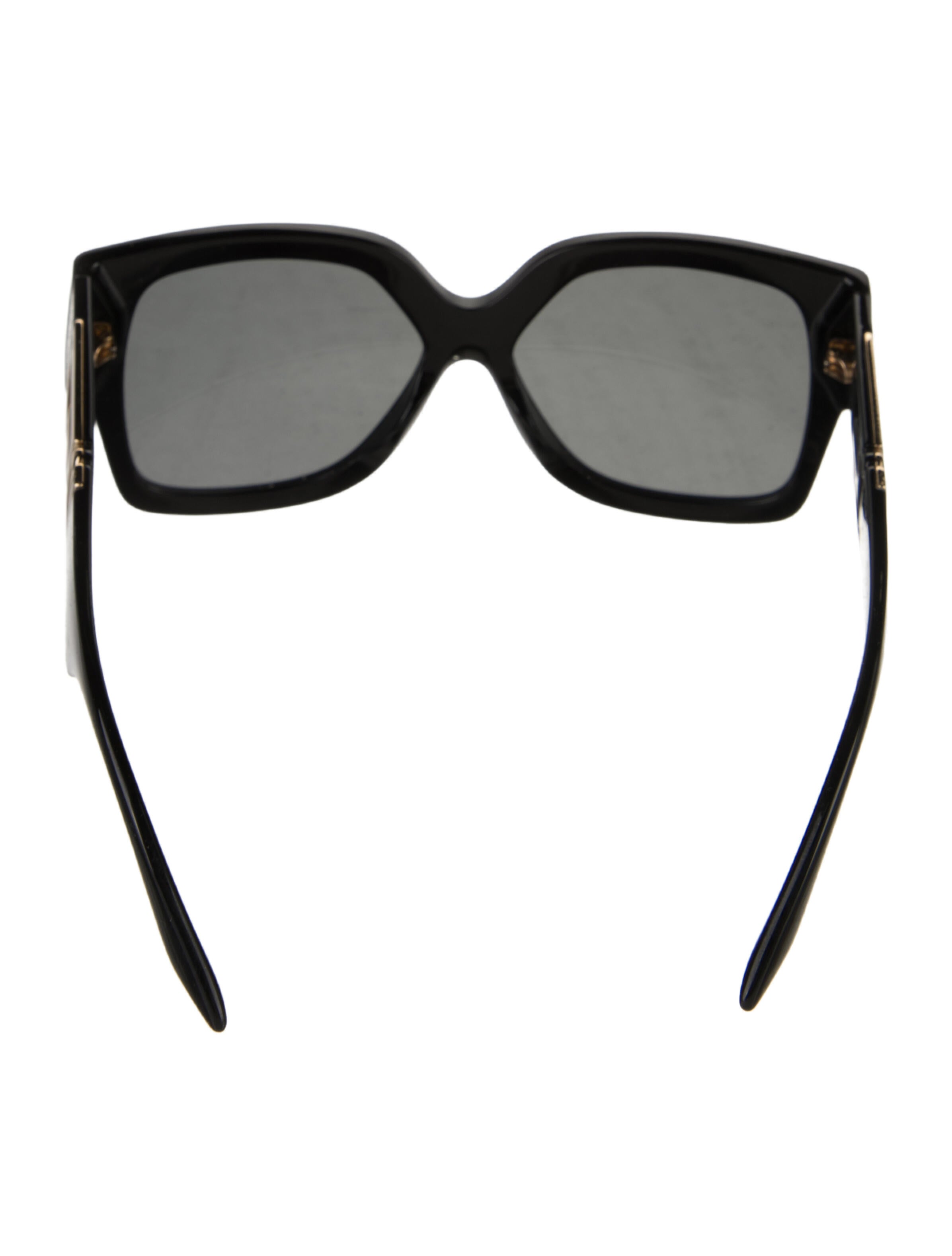 Versace Grecca Pattern Square Sunglasses