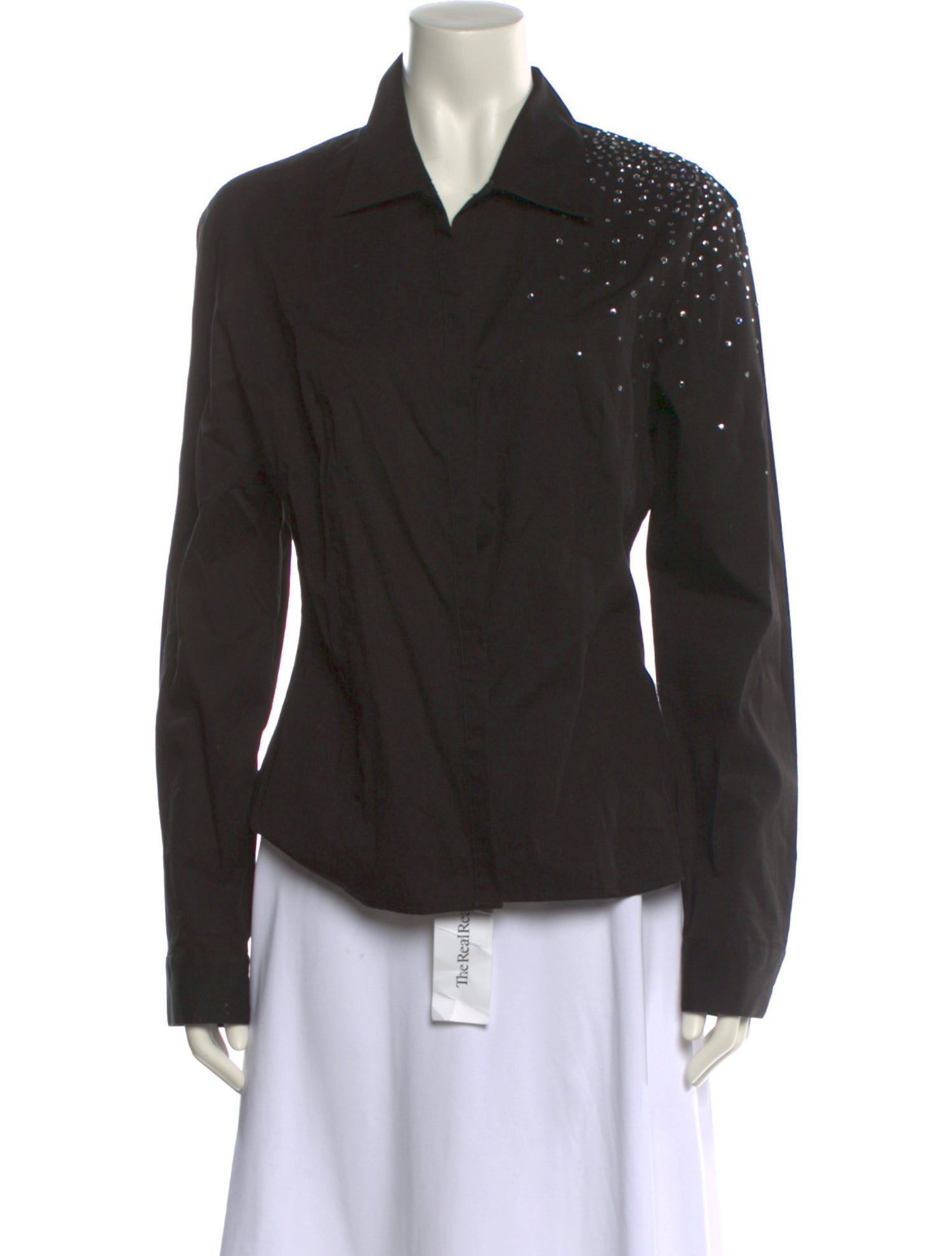 Versace Jeans Vintage Late 1990's - Early 2000's Button-Up Top