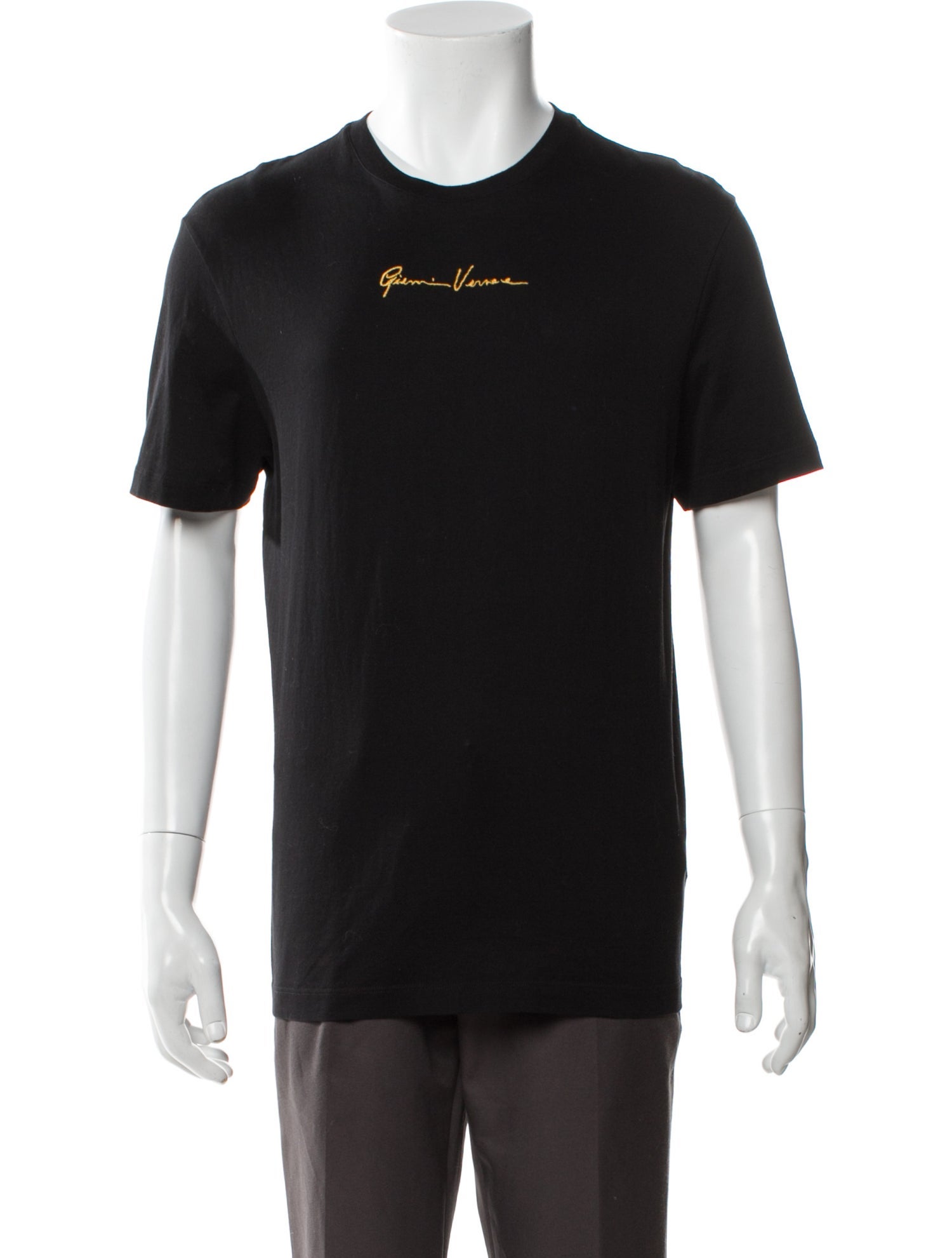 Versace Graphic Print Crew Neck T-Shirt