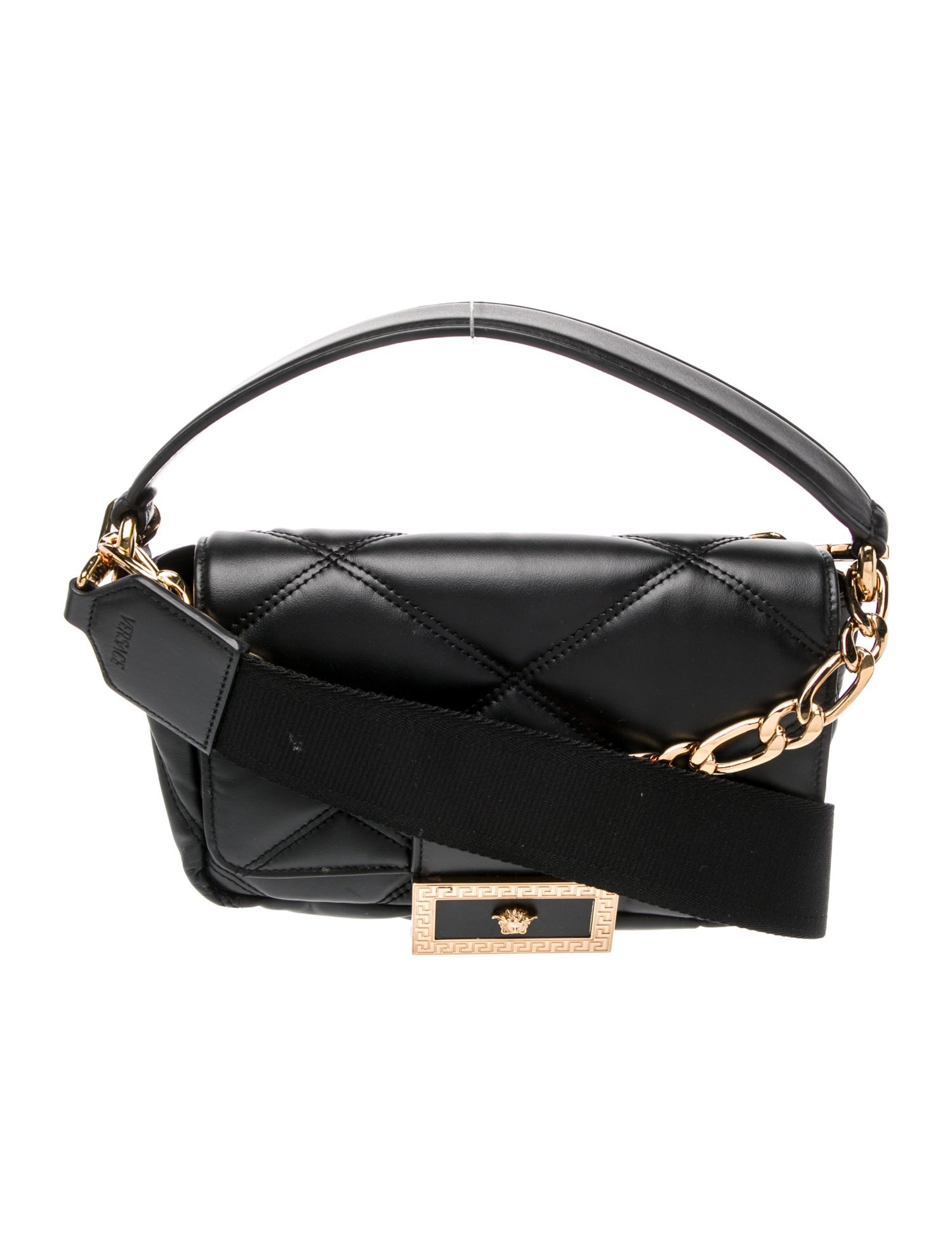 Versace Leather Crossbody Bag