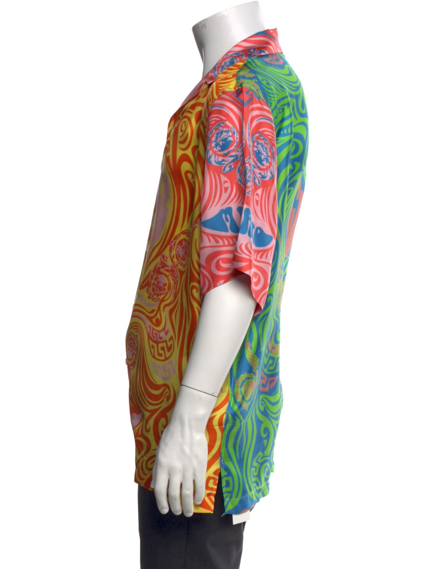 Versace Silk Printed Shirt