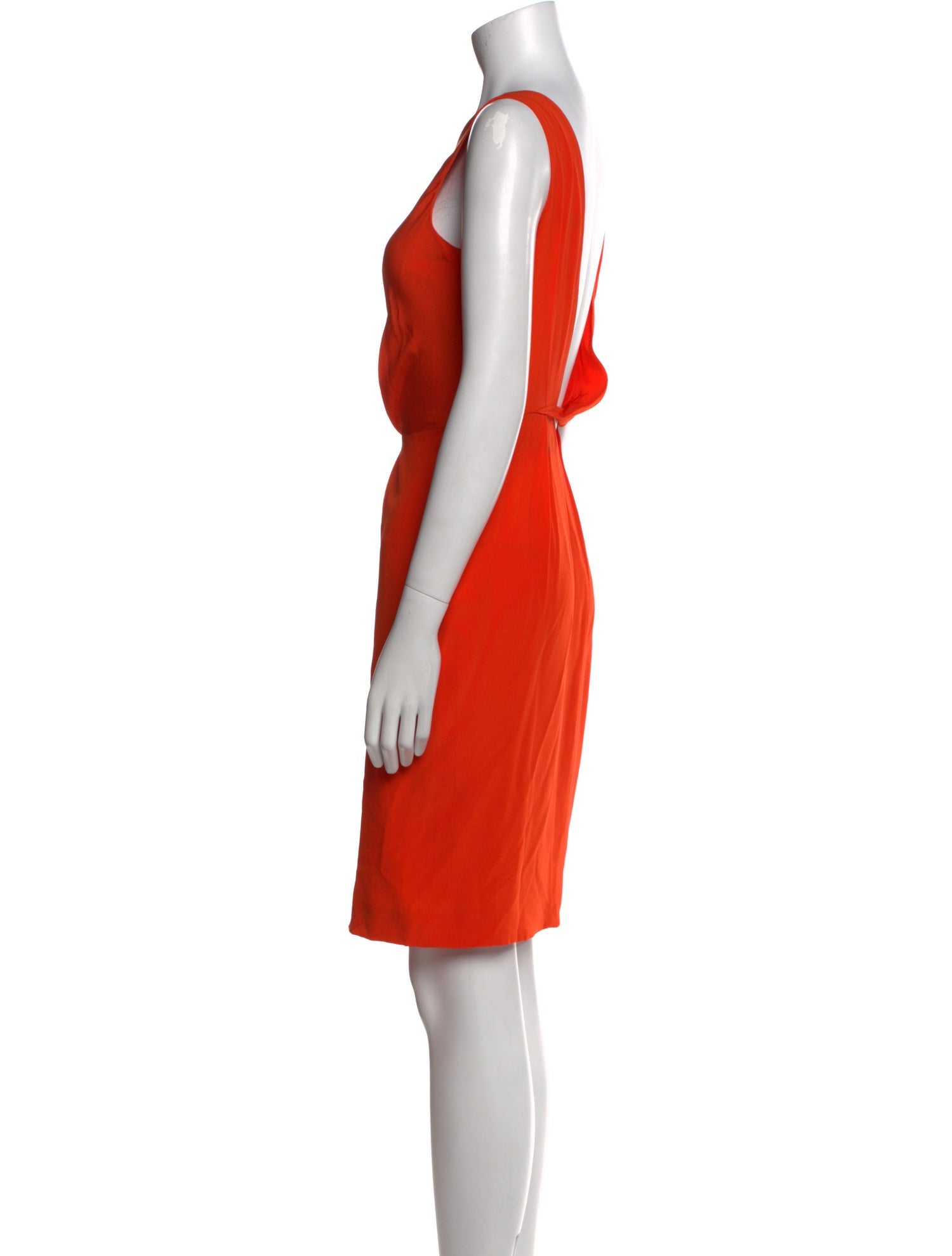 Versace Silk Knee-Length Dress