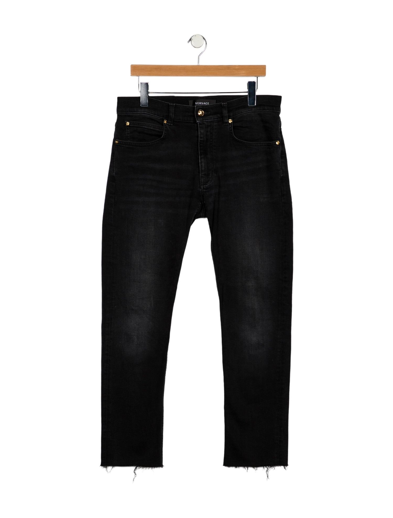 Versace Medusa Insignia Skinny Jeans