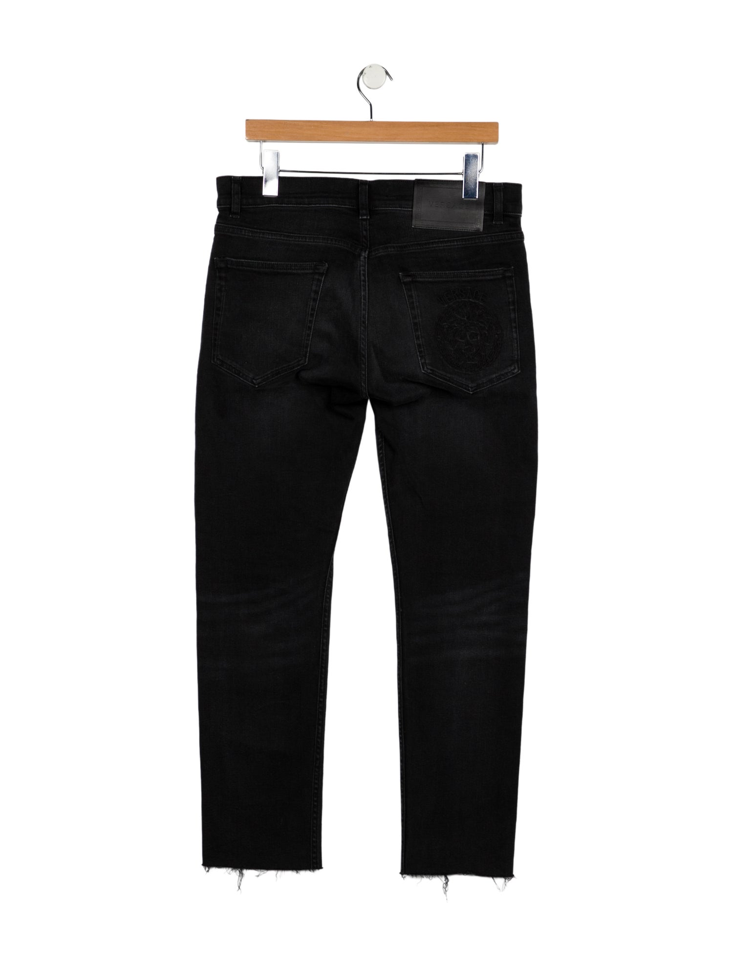 Versace Medusa Insignia Skinny Jeans