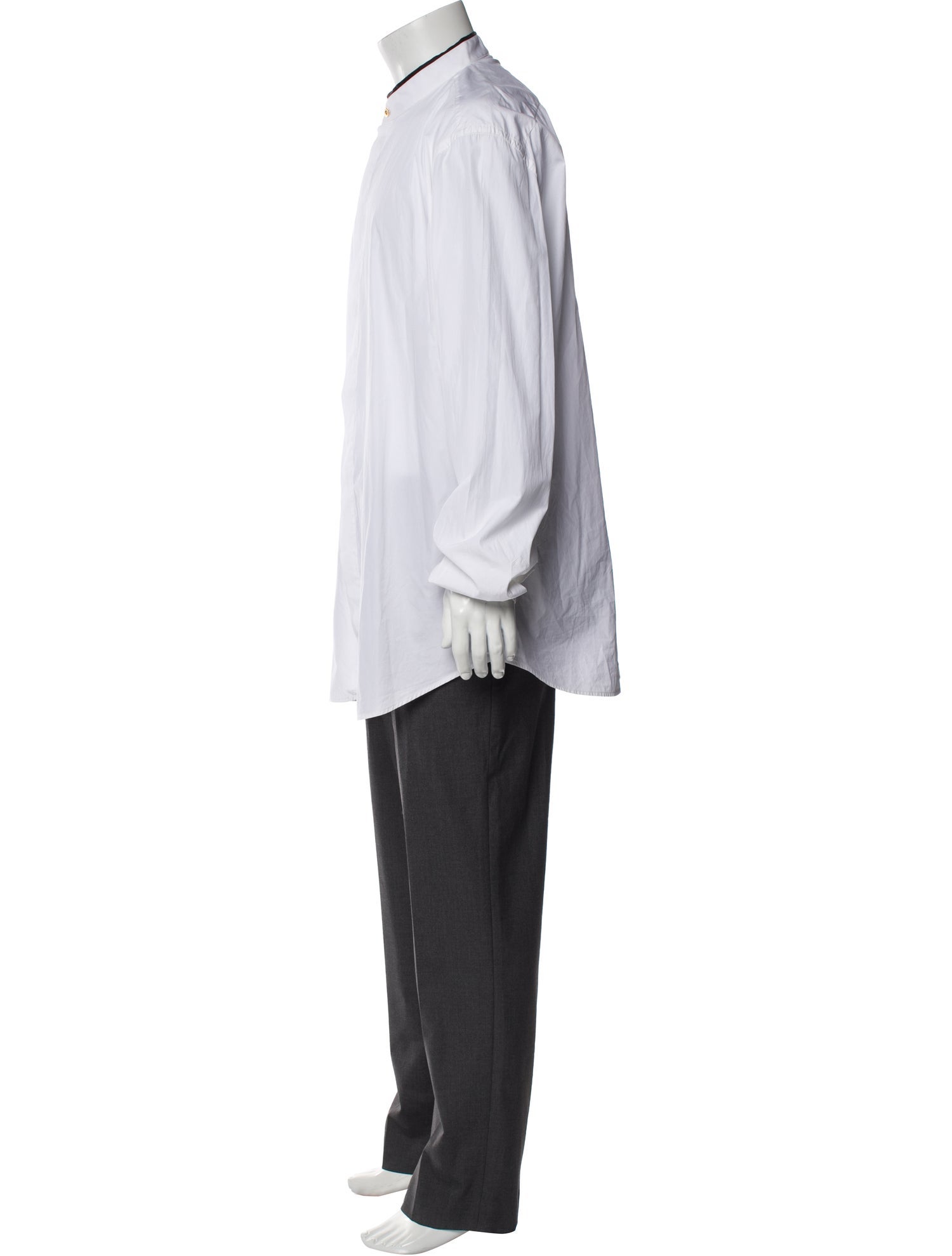 Versace Medusa Insignia Long Sleeve Dress Shirt