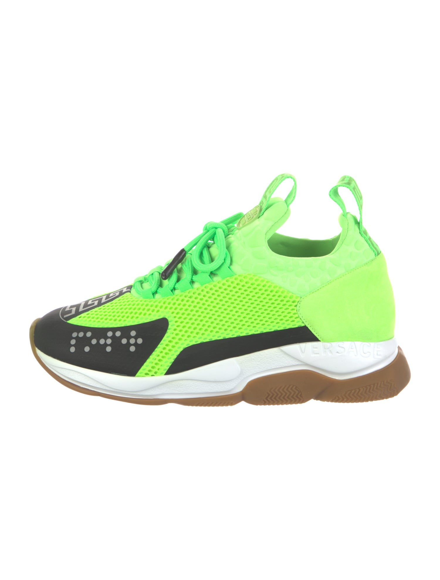 Versace Mesh Printed Sneakers