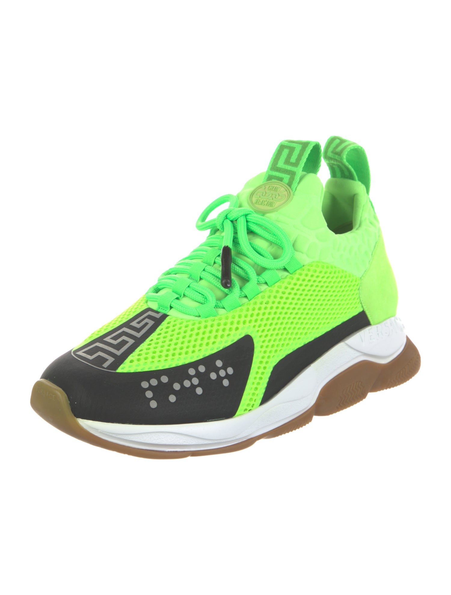 Versace Mesh Printed Sneakers