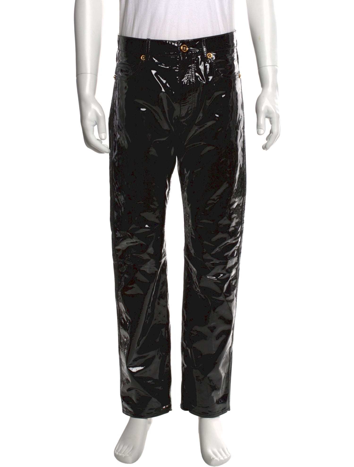 Versace Lambskin Joggers
