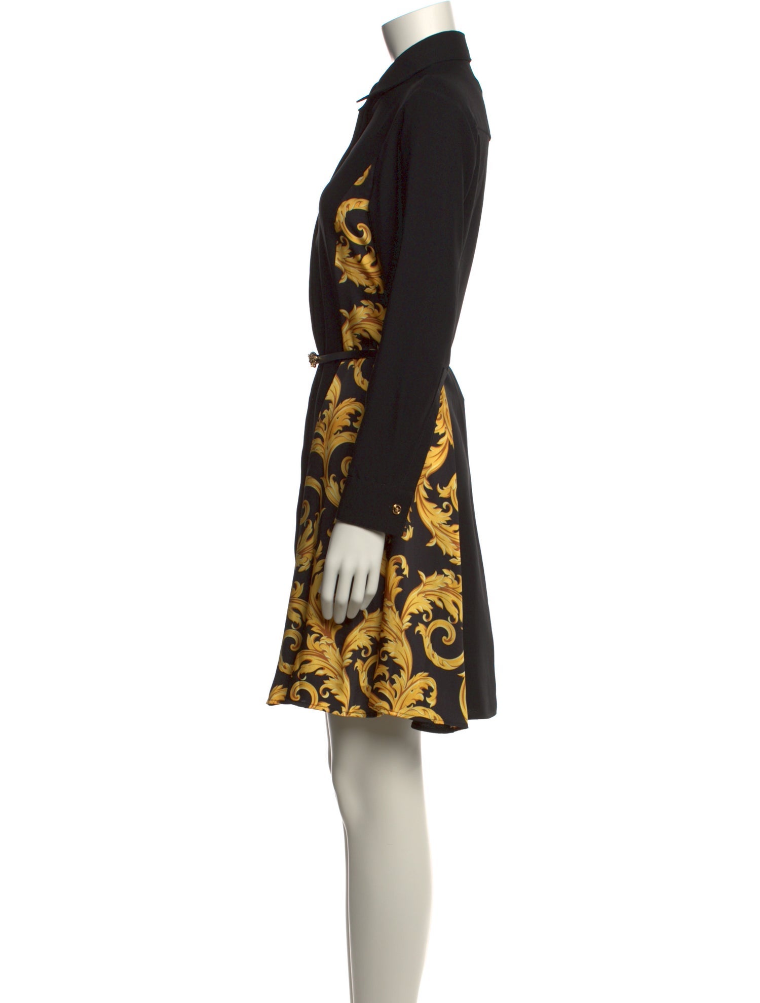 Versace Printed Mini Dress