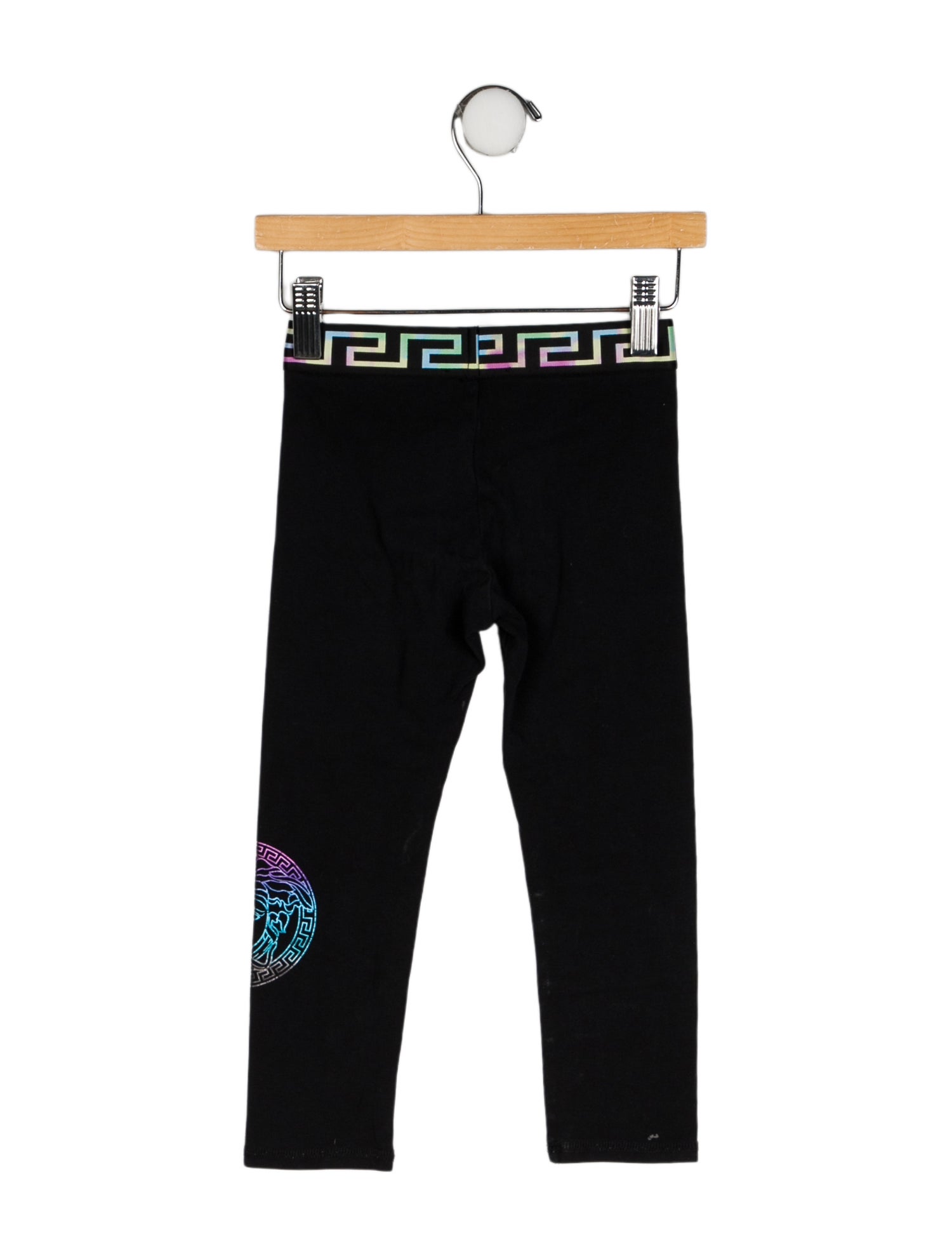 Versace Logo Print Leggings