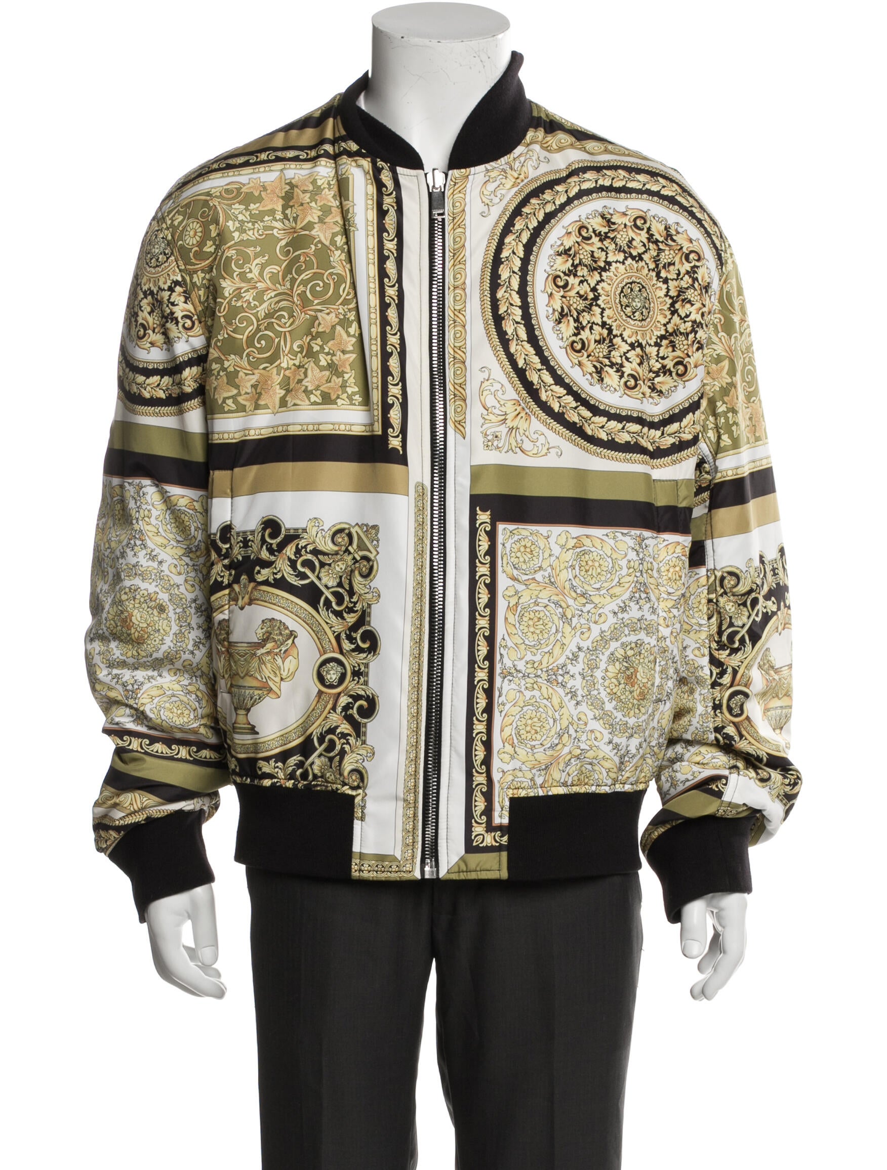 Versace Printed Coat