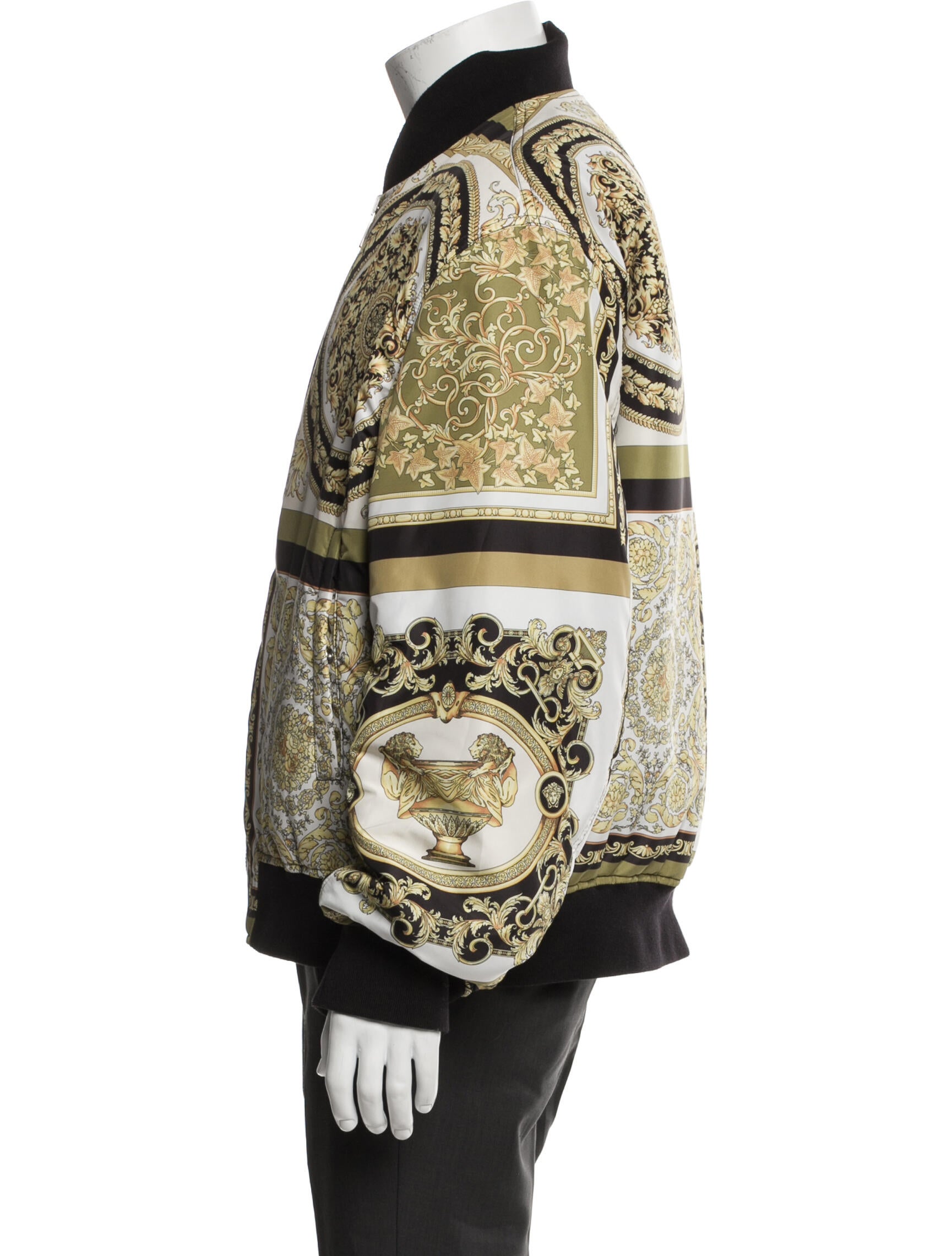 Versace Printed Coat