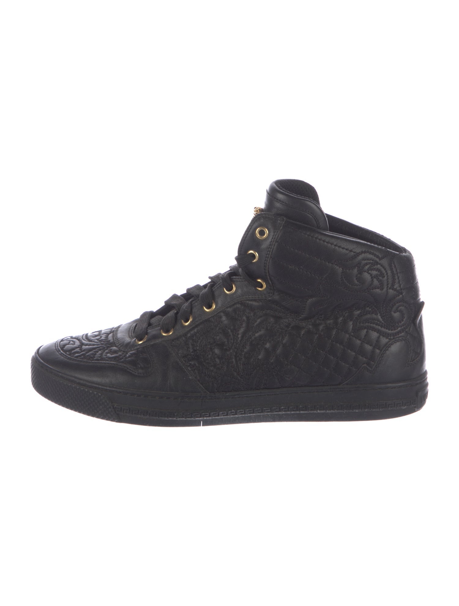 Versace Leather Sneakers