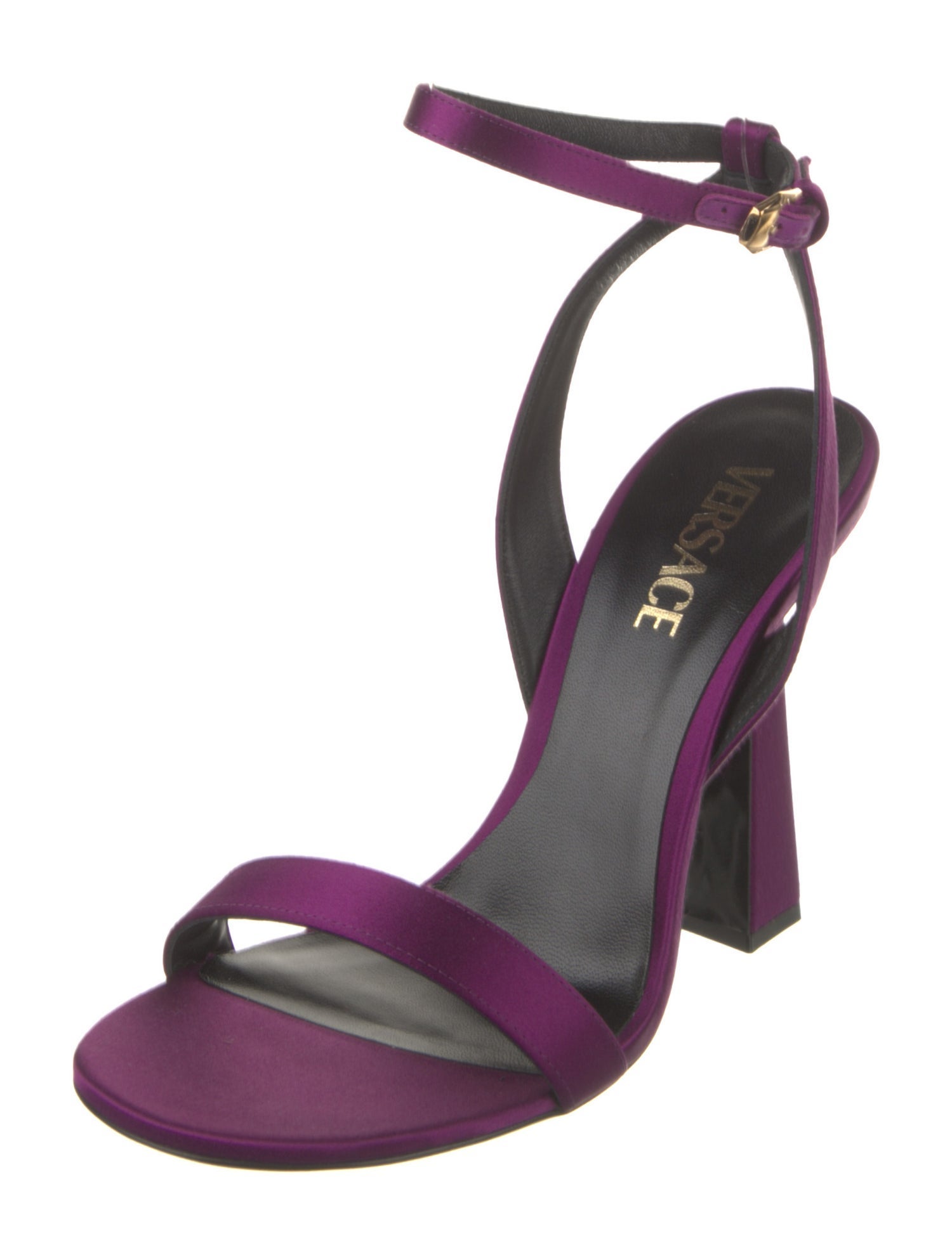 Versace Satin Sandals w/ Tags