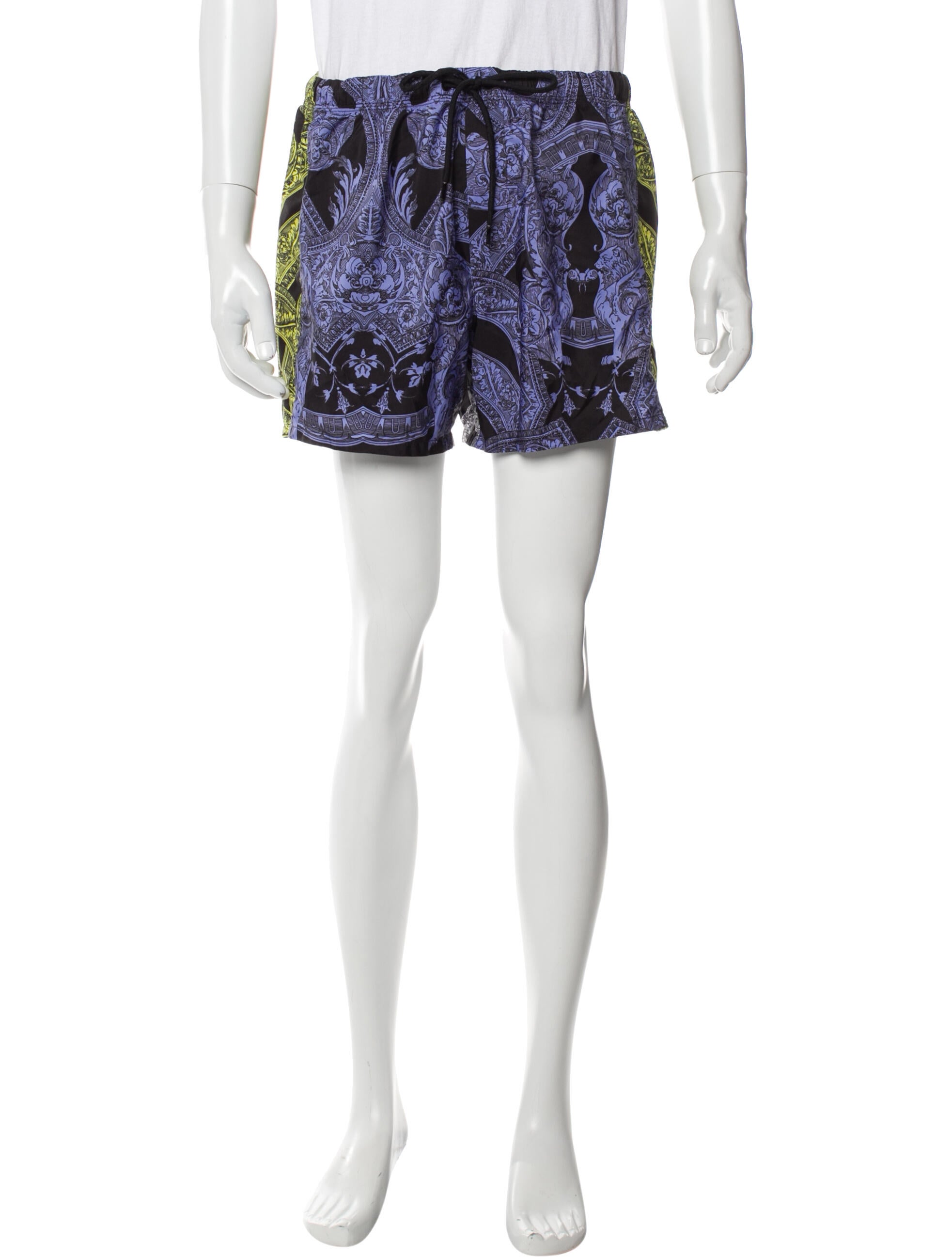 Versace Printed Swim Trunks