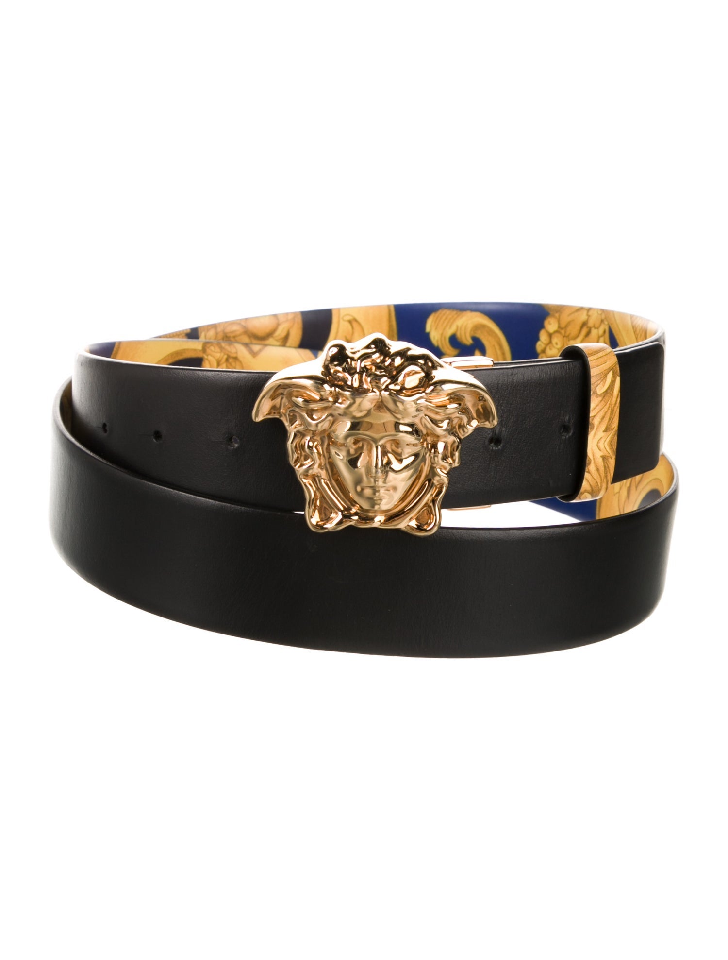 Versace Leather Belt Kit