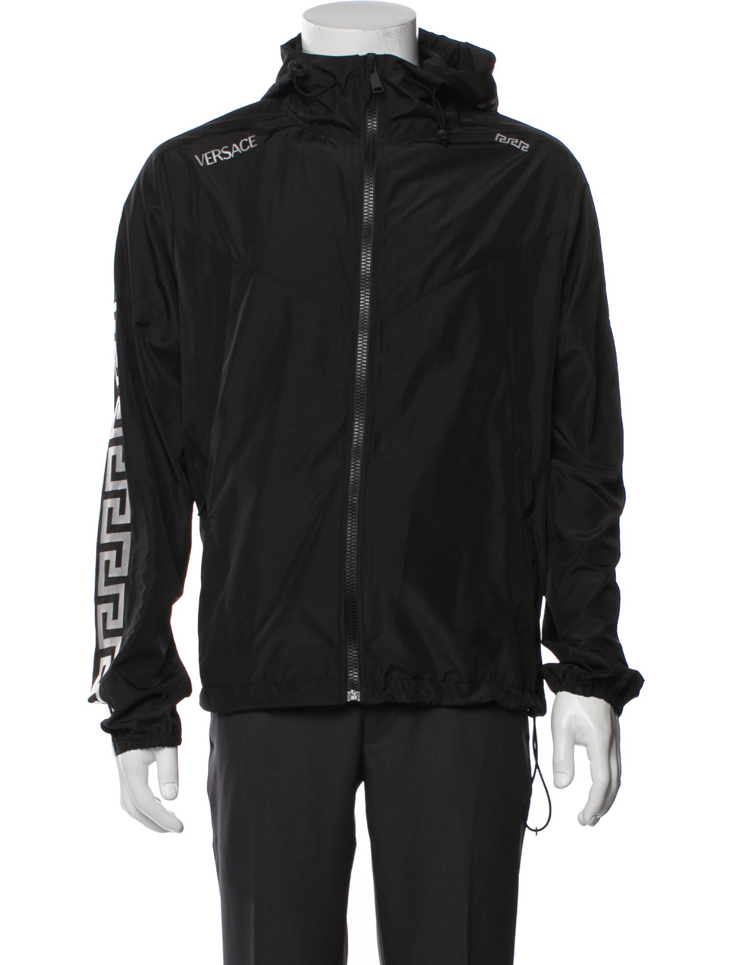 Versace Graphic Print Windbreaker w/ Tags