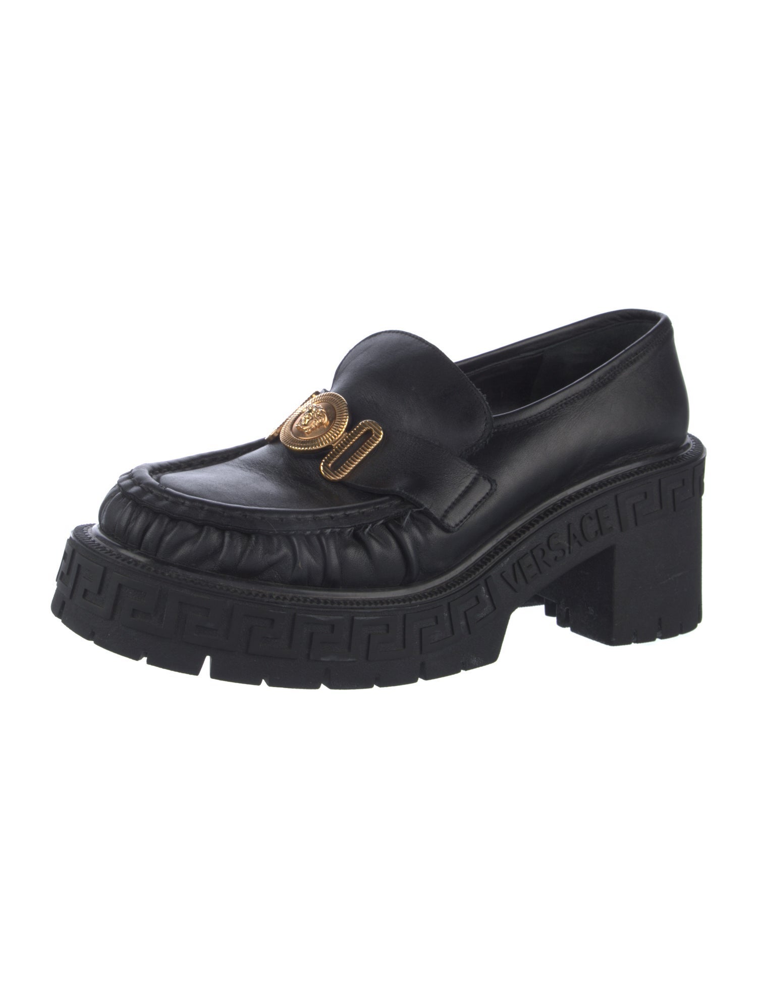 Versace Leather Pumps