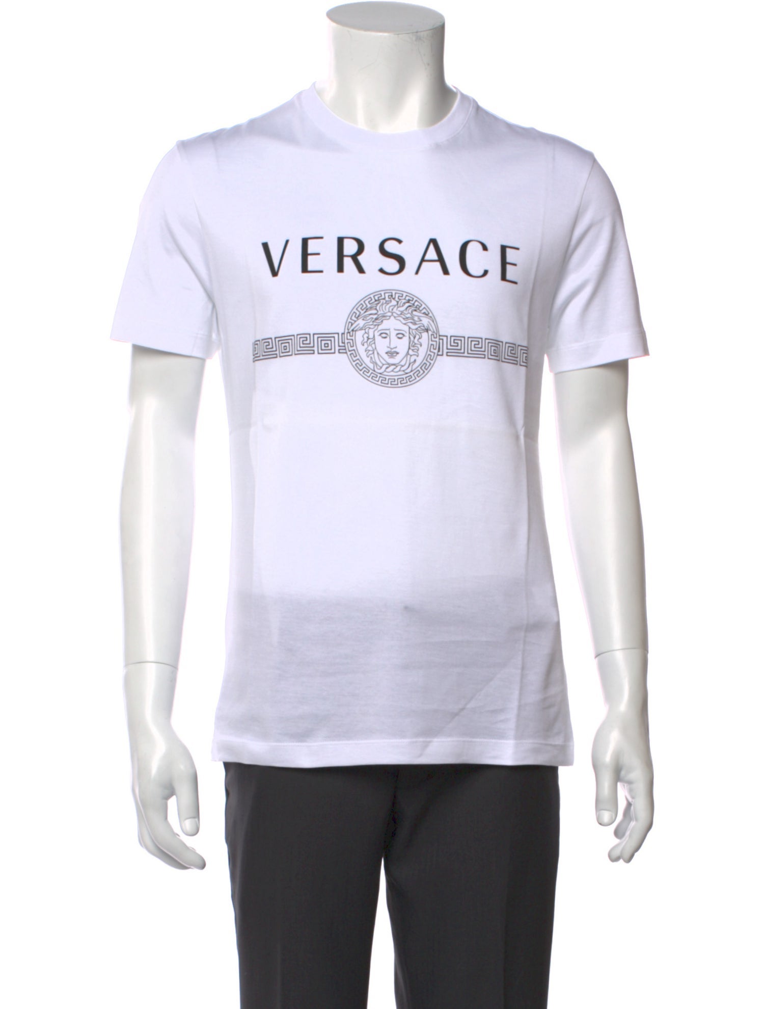 Versace Graphic Print Short Sleeve Shirt w/ Tags