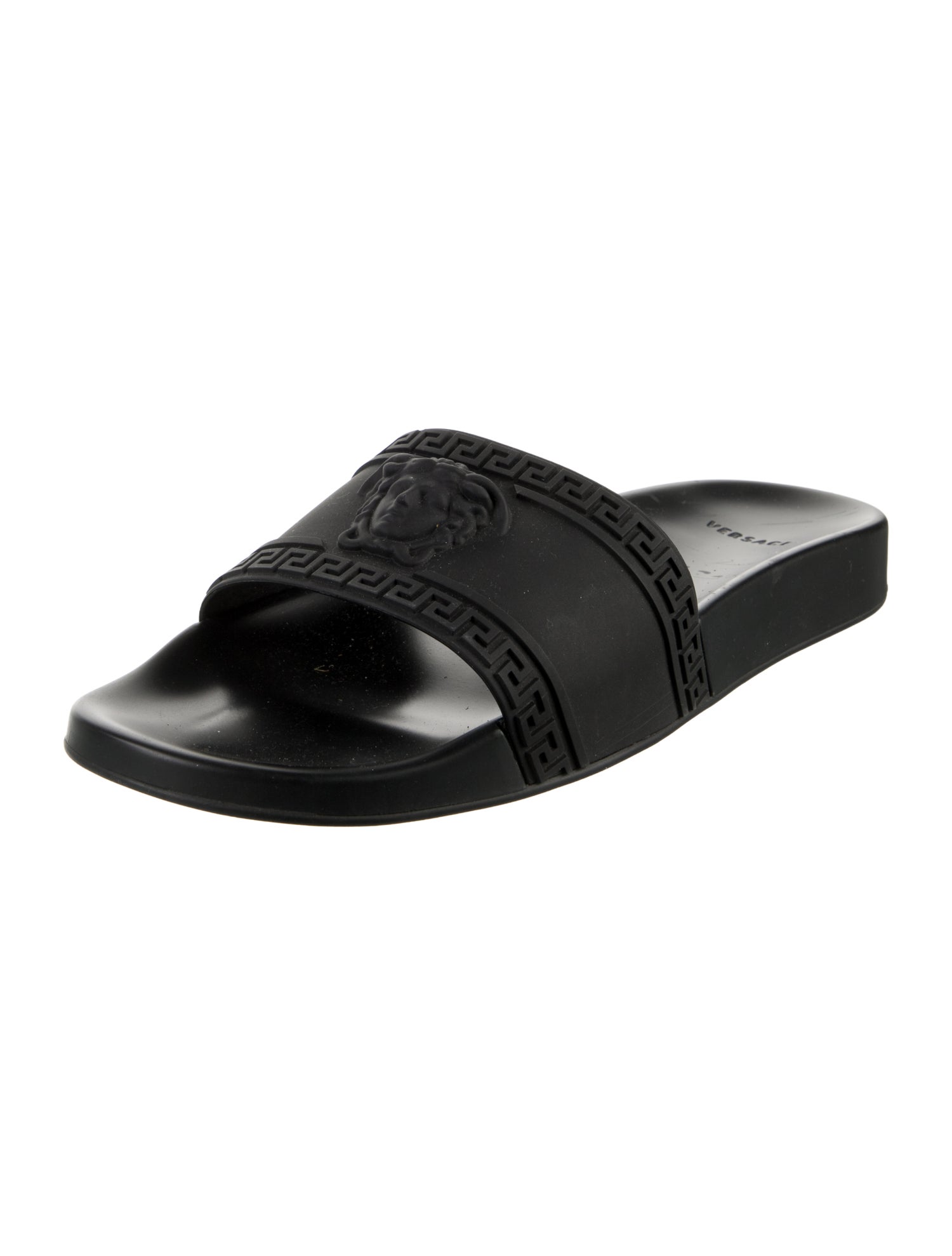 Versace Medusa Insignia Rubber Slides