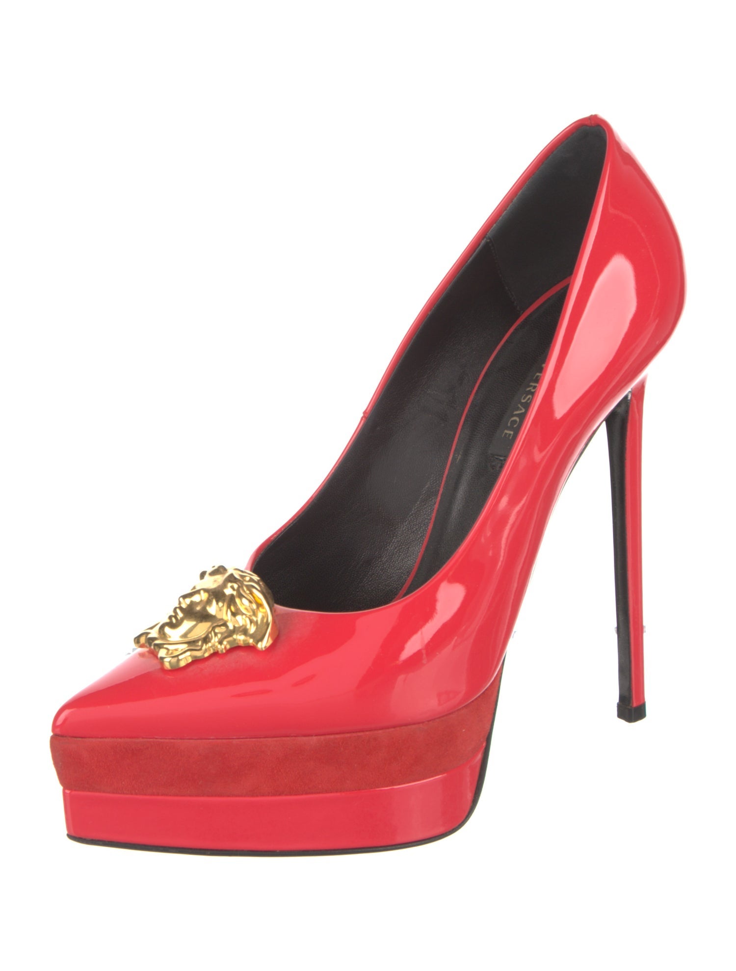 Versace Patent Leather Pumps