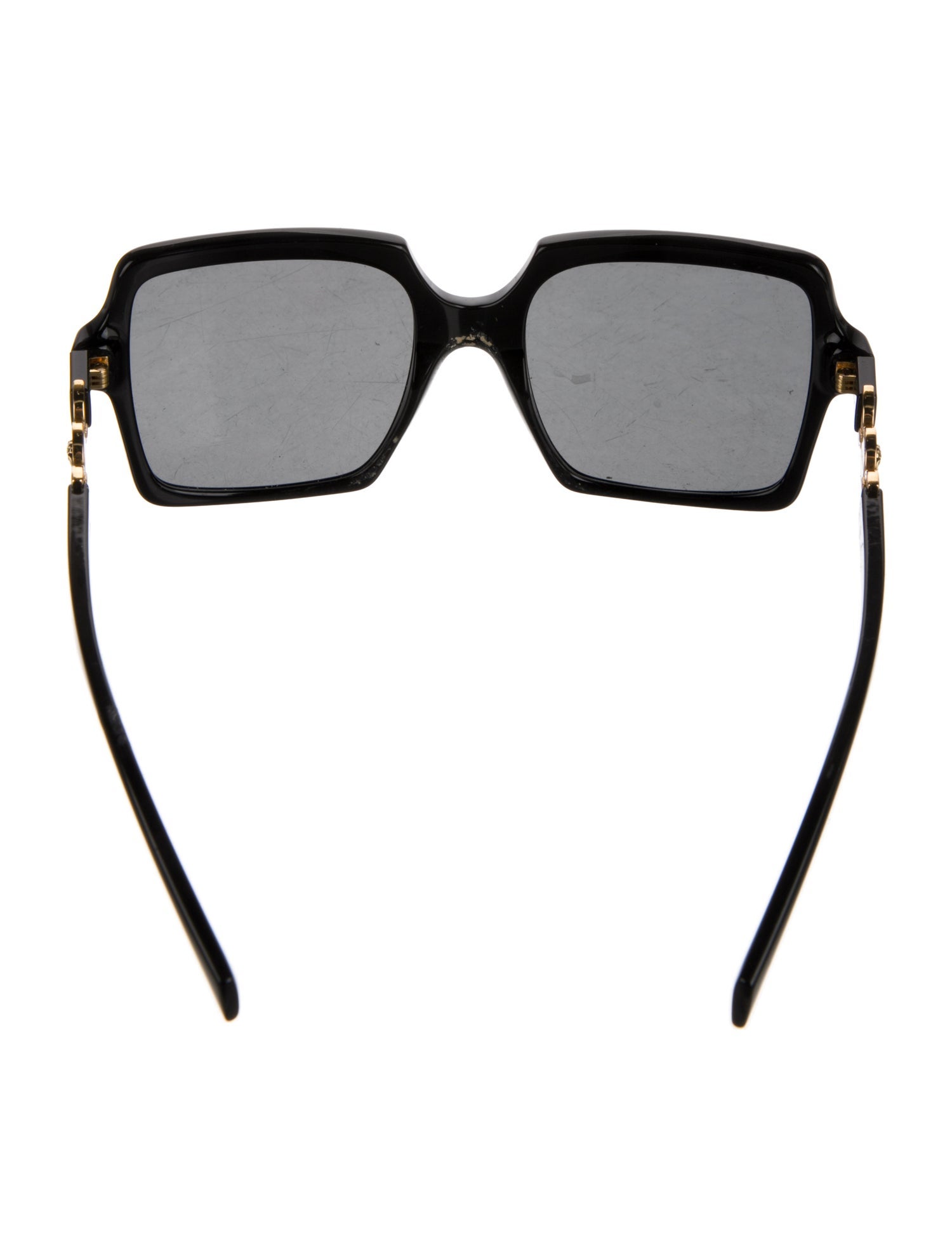 Versace Medusa Insignia Square Sunglasses