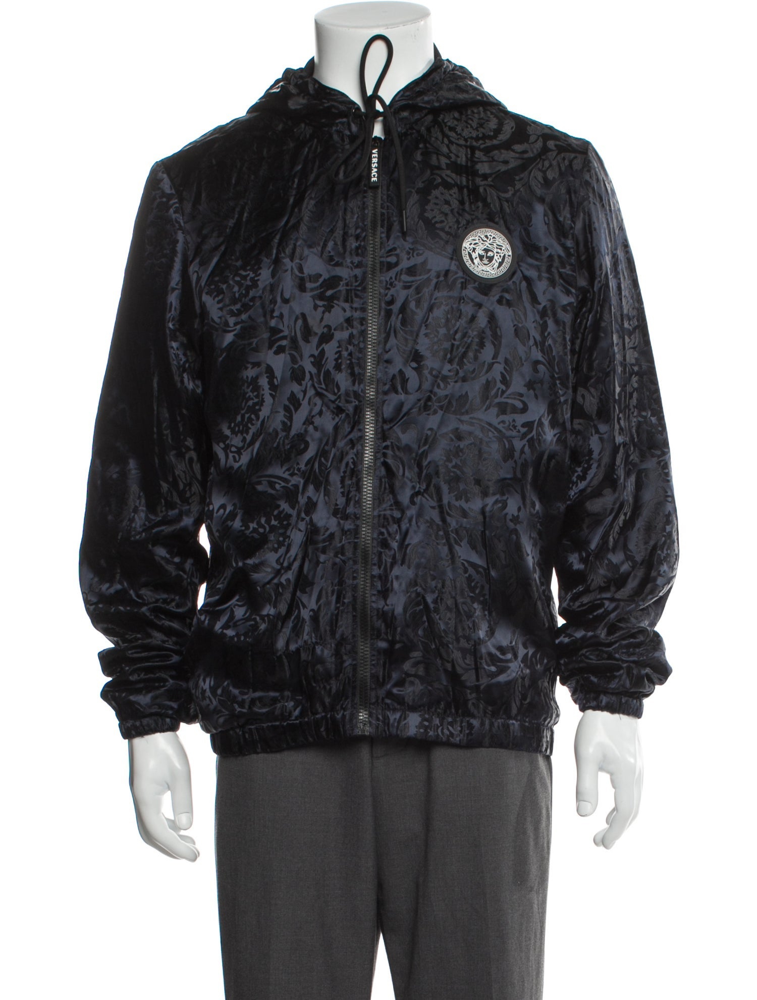 Versace Printed Windbreaker