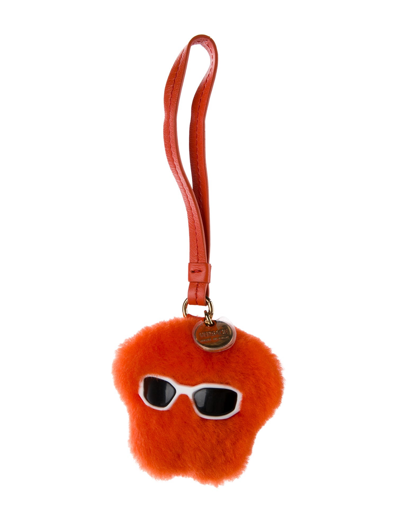Versace Fluffy Keychain