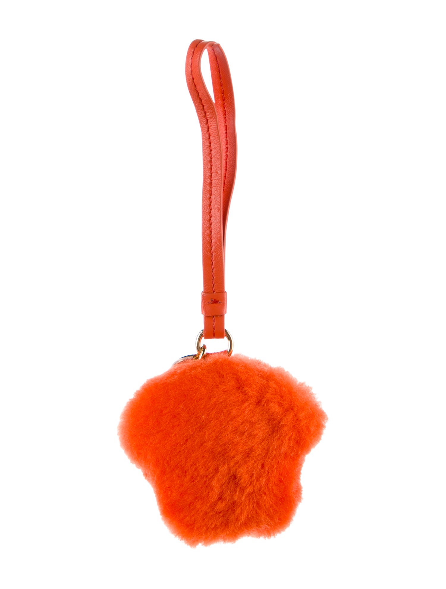 Versace Fluffy Keychain