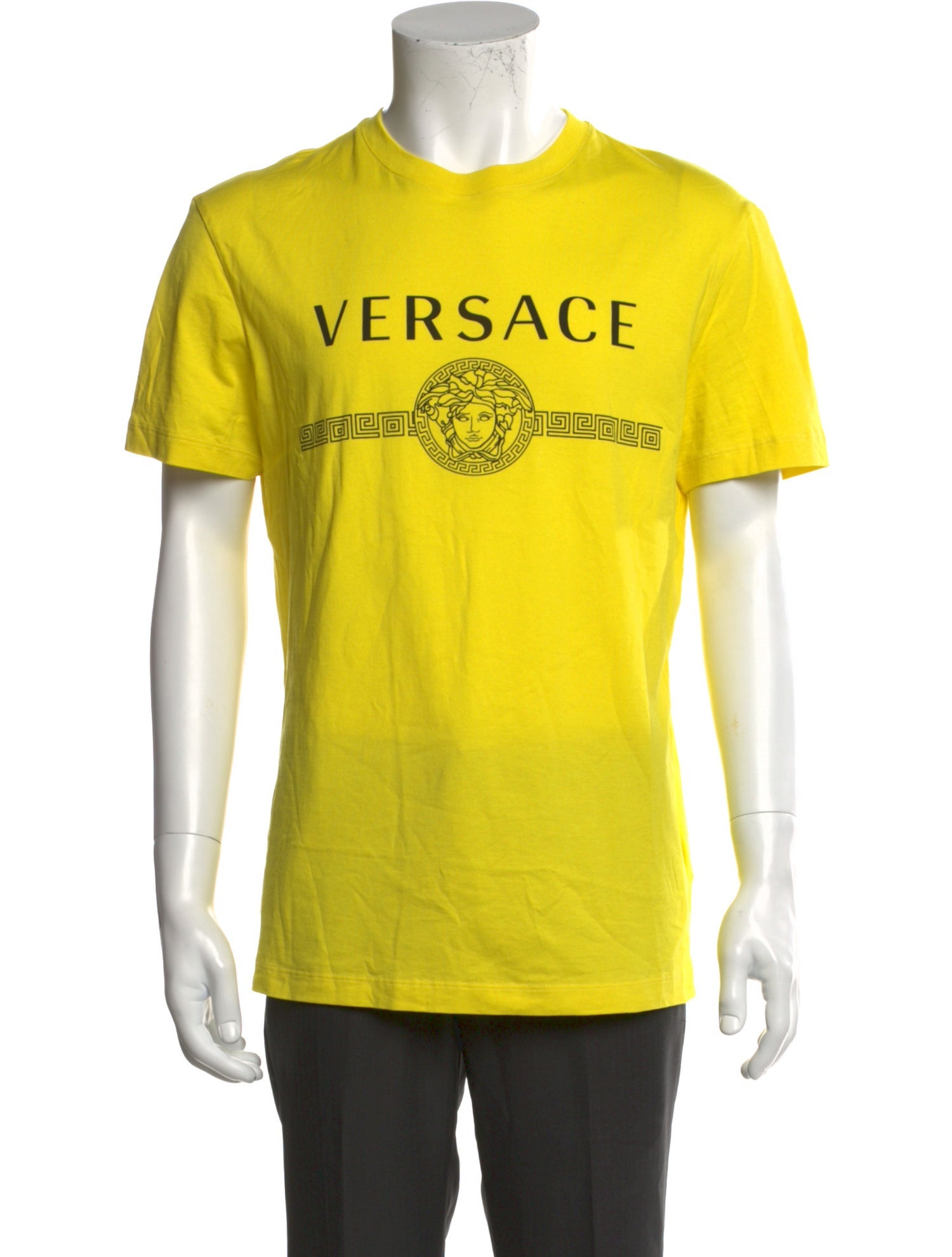 Versace Graphic Print Crew Neck T-Shirt