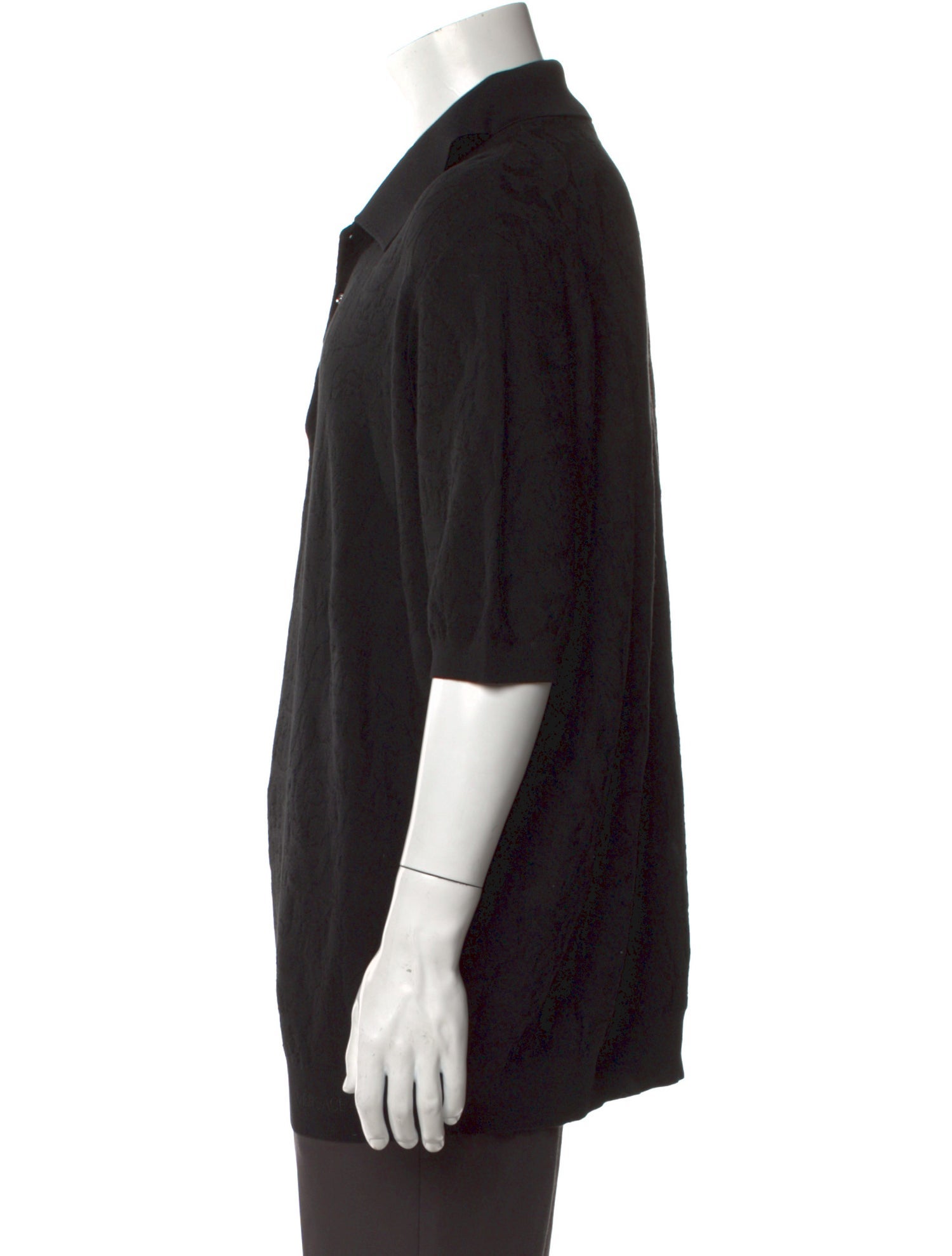 Versace Collar Short Sleeve Polo Shirt