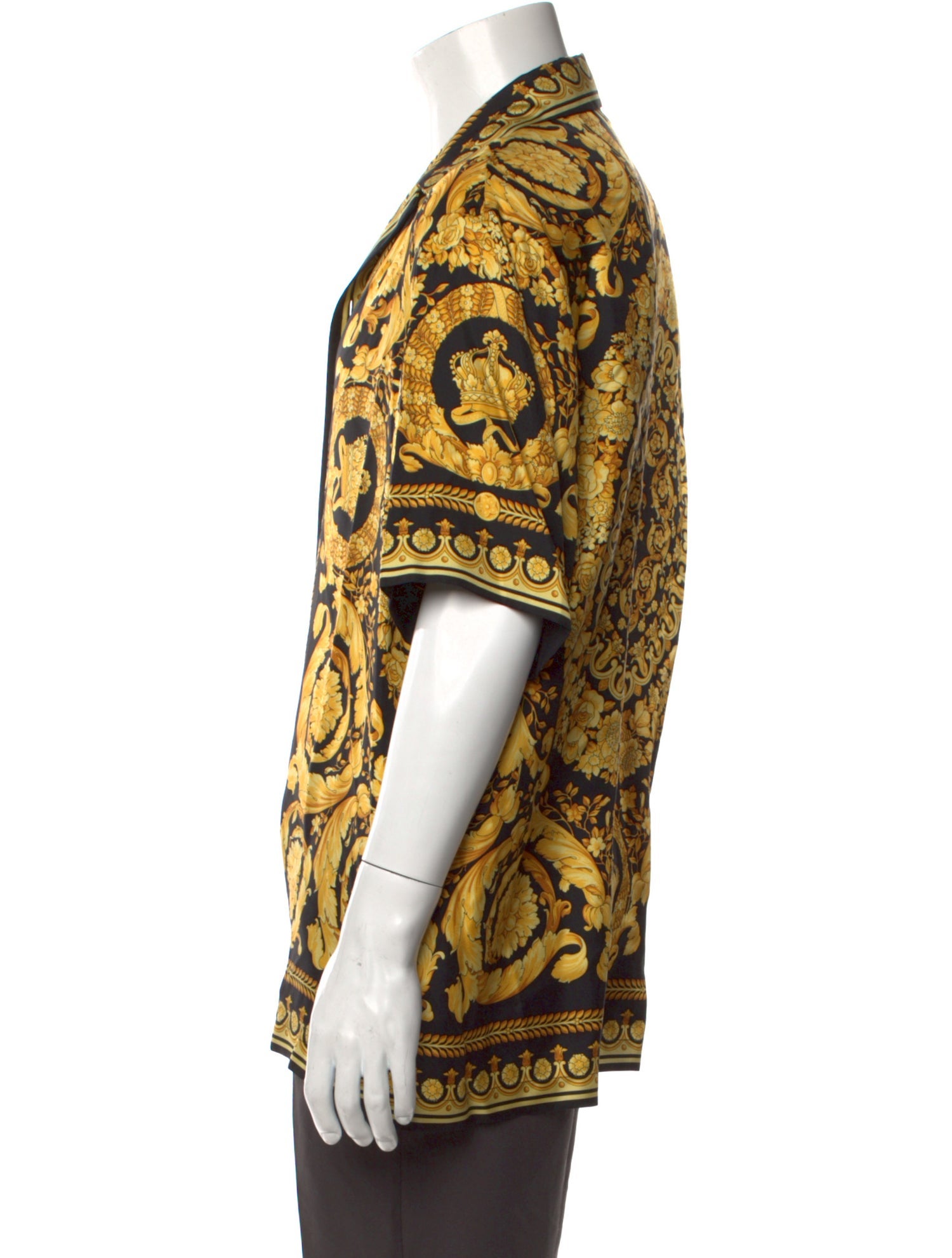 Versace Silk Printed Shirt