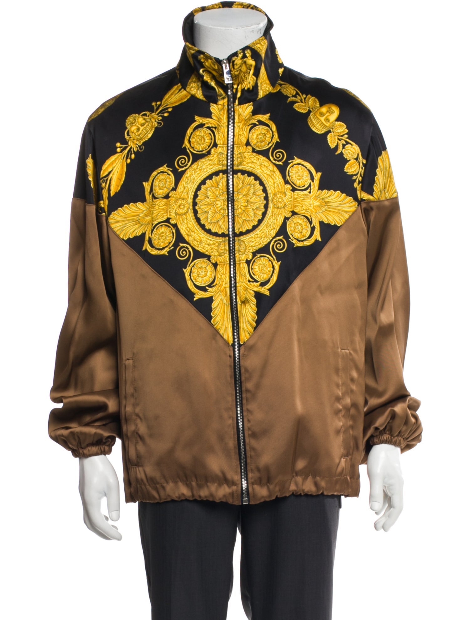Versace Graphic Print Windbreaker w/ Tags