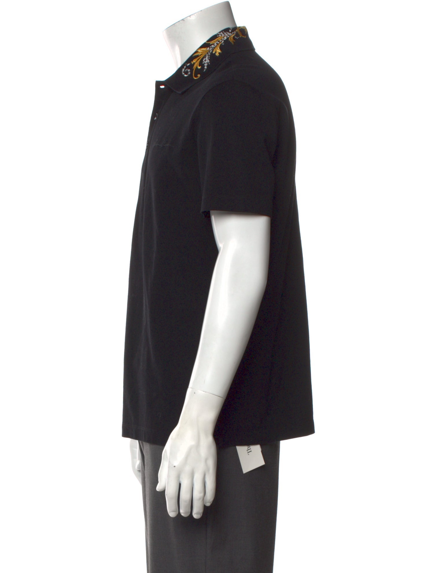 Versace Collar Short Sleeve Polo Shirt