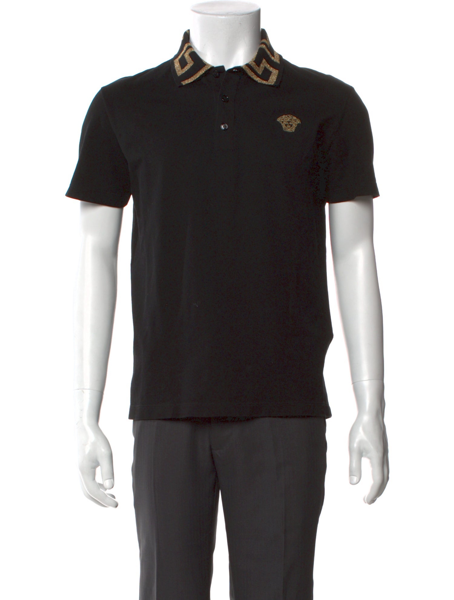 Versace Medusa Insignia Greca Polo Shirt