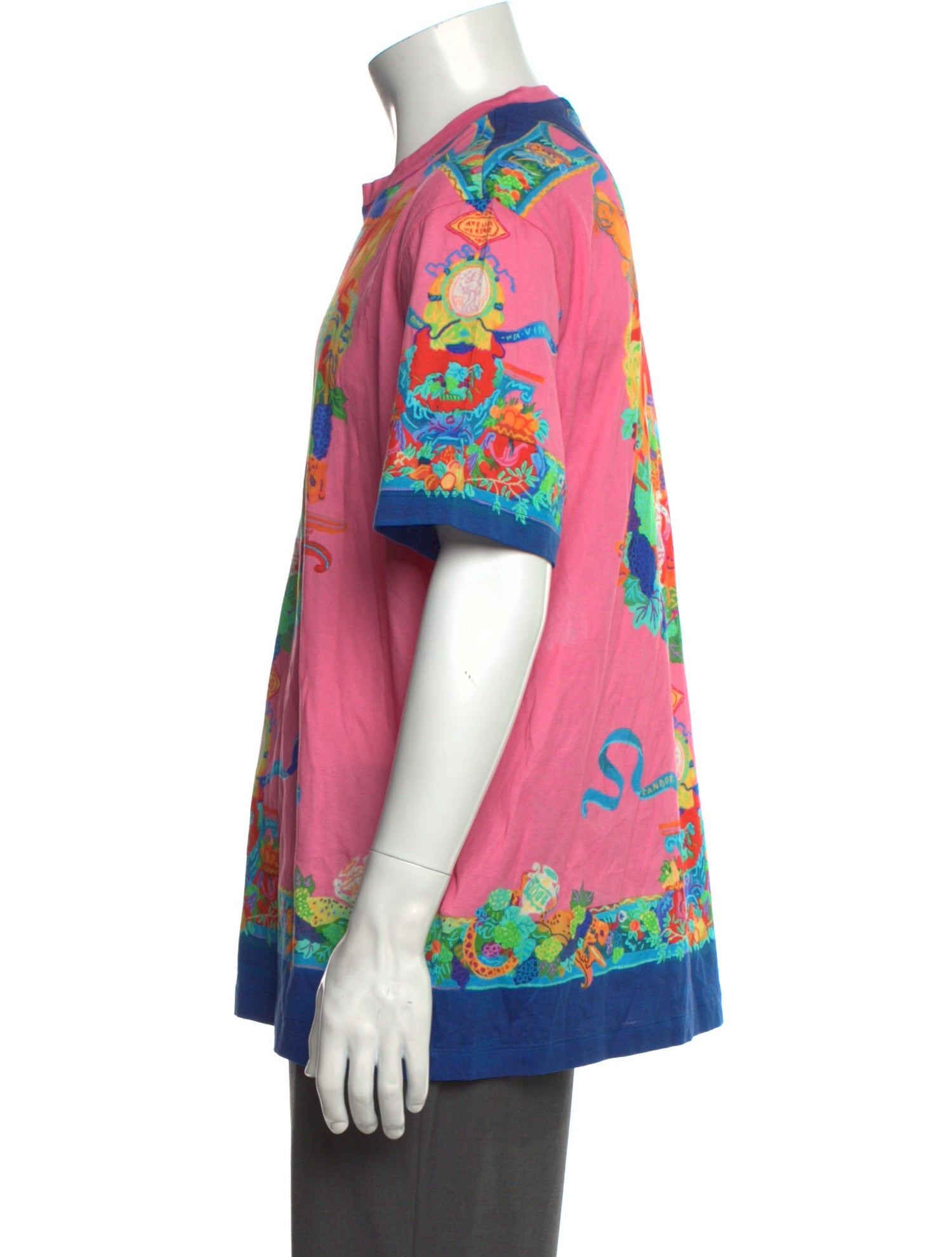 Versace Graphic Print Crew Neck T-Shirt w/ Tags